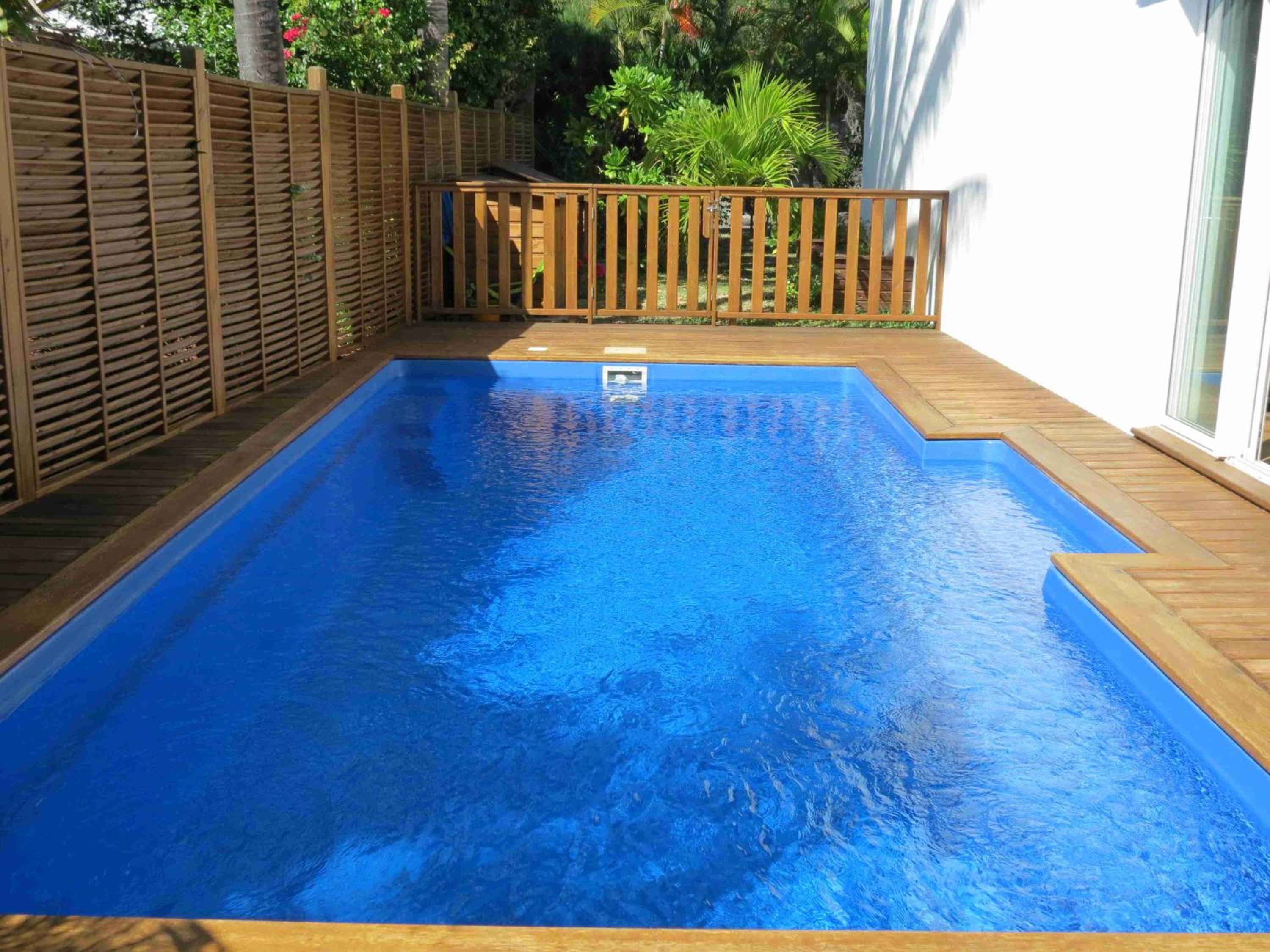 Villa Bourbon avec piscine sur la plage