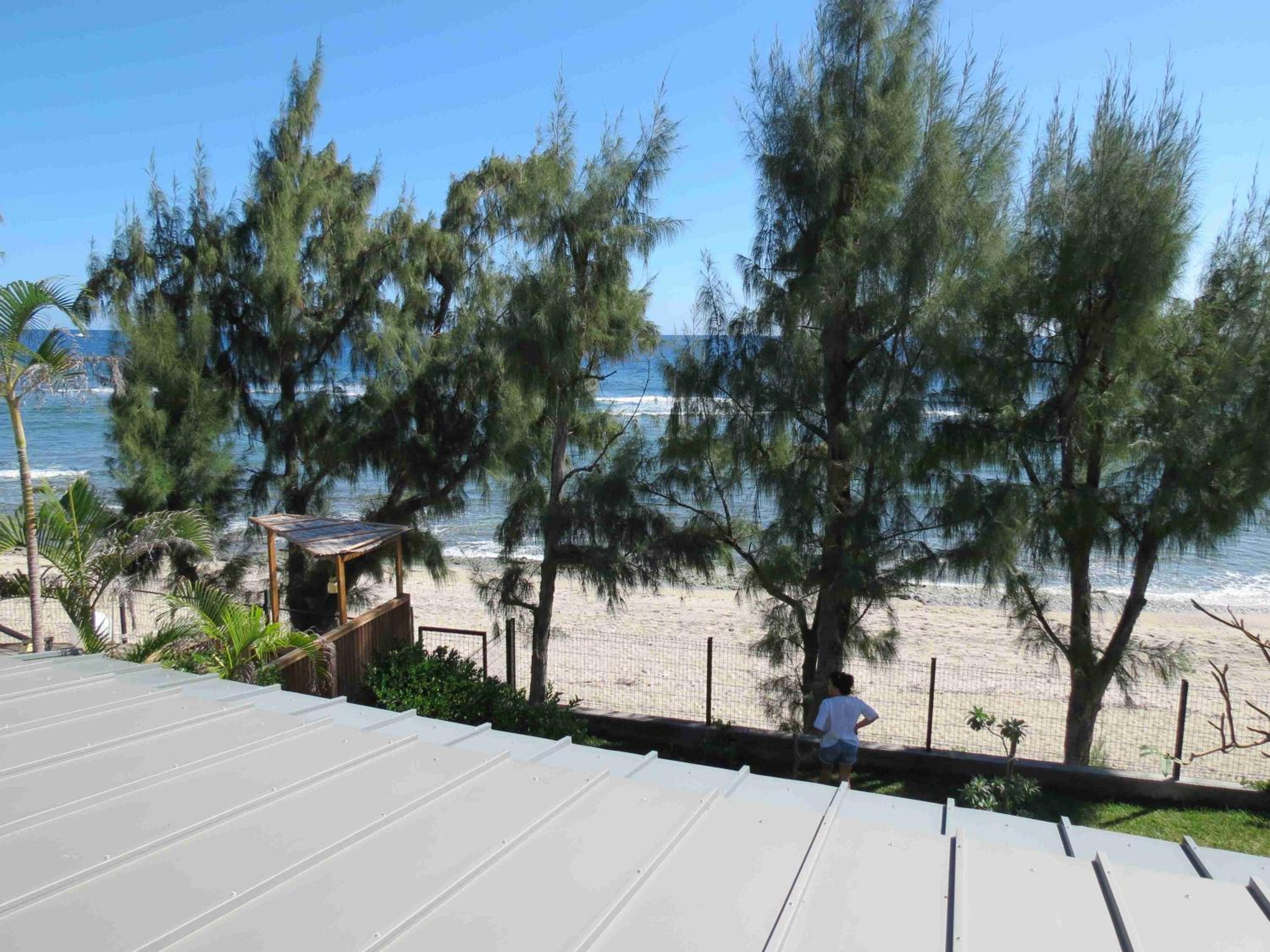 Villa Bourbon avec piscine sur la plage