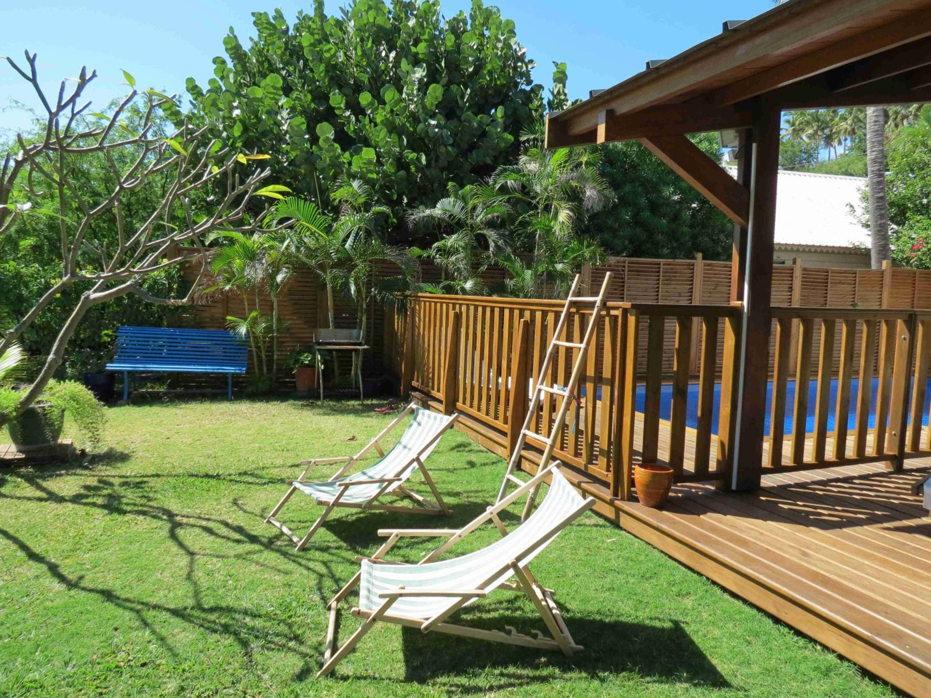 Villa Bourbon avec piscine sur la plage