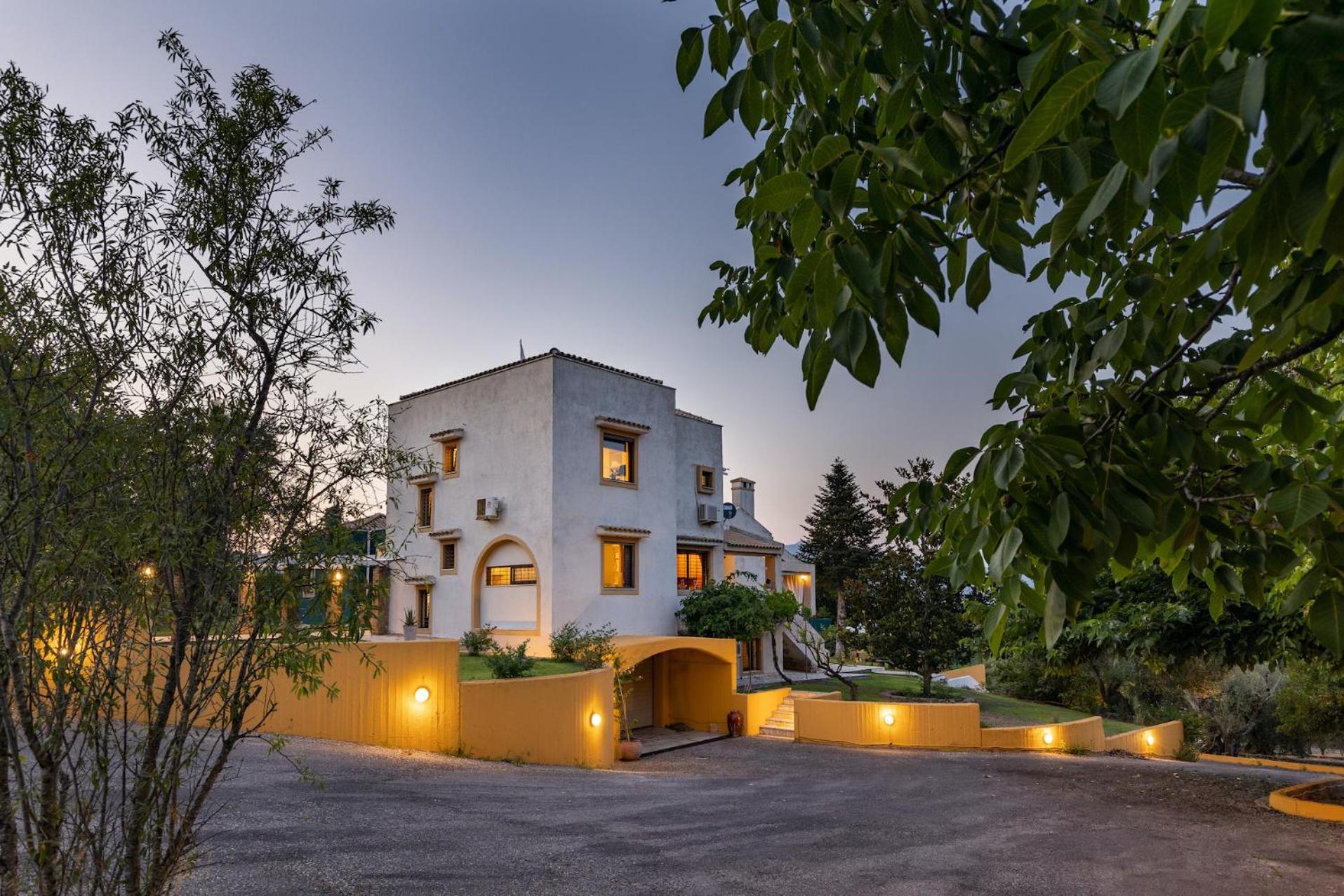ELVIS Corfu multi generation villa view 4