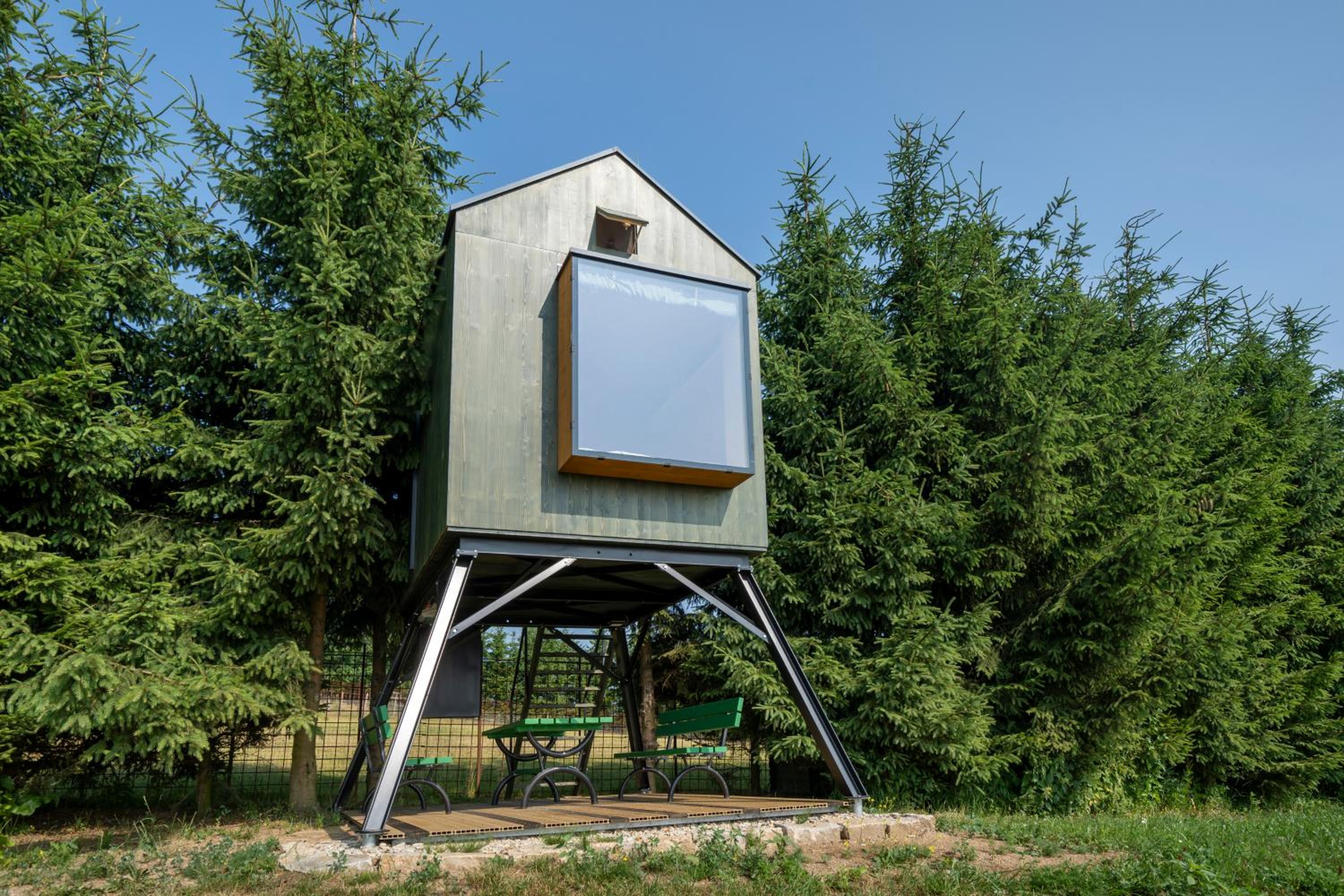Obytný posed Šach