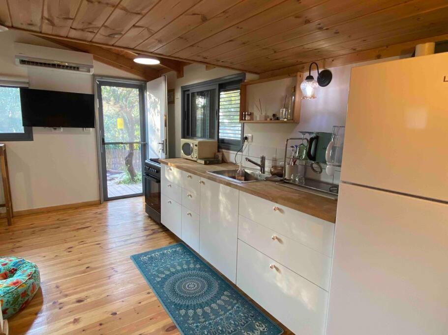 Bit cabin near the airport