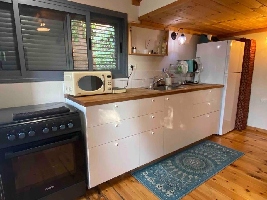 Bit cabin near the airport