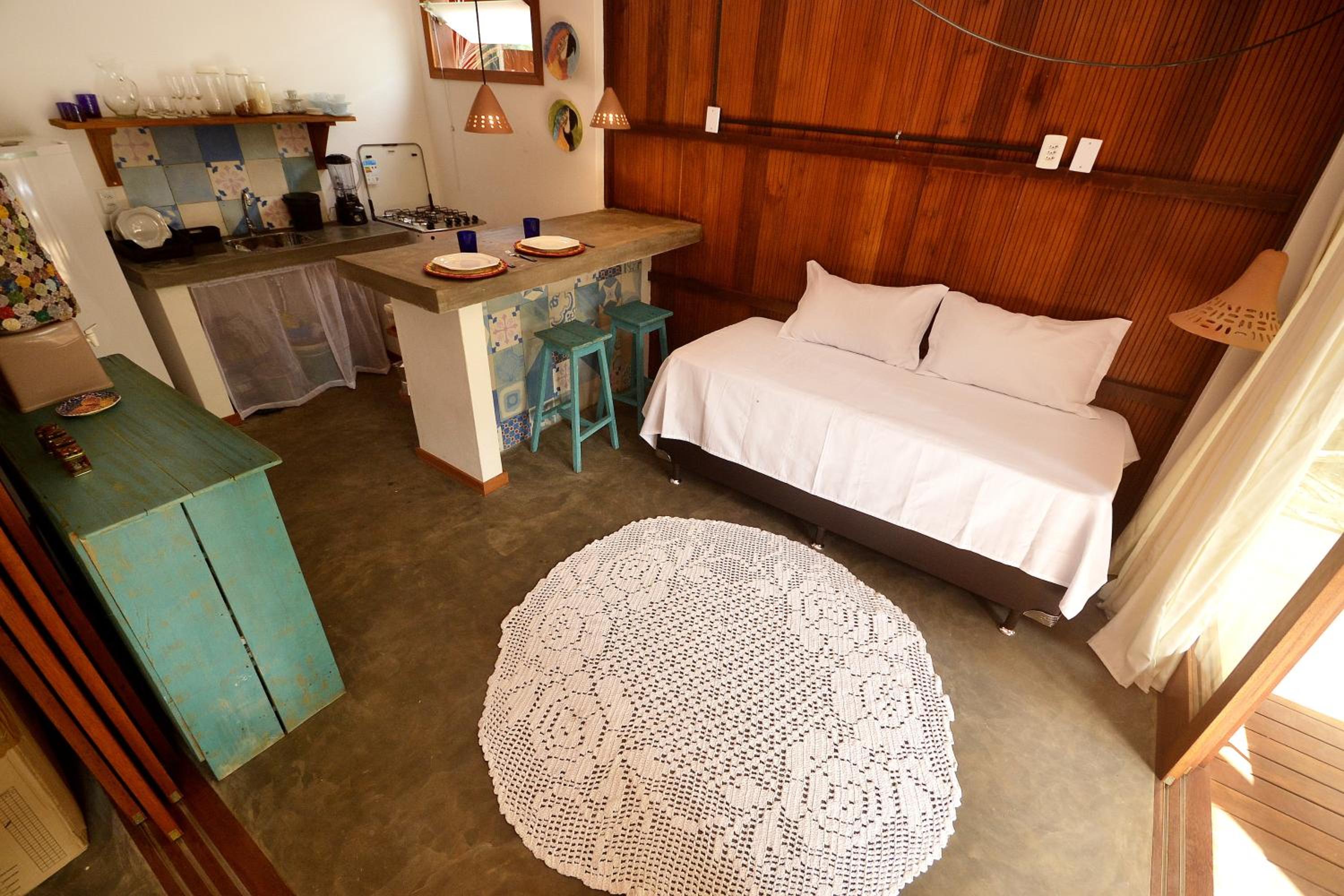 Boa Village- Bungalow com Piscina Natural- Praia de Algodões