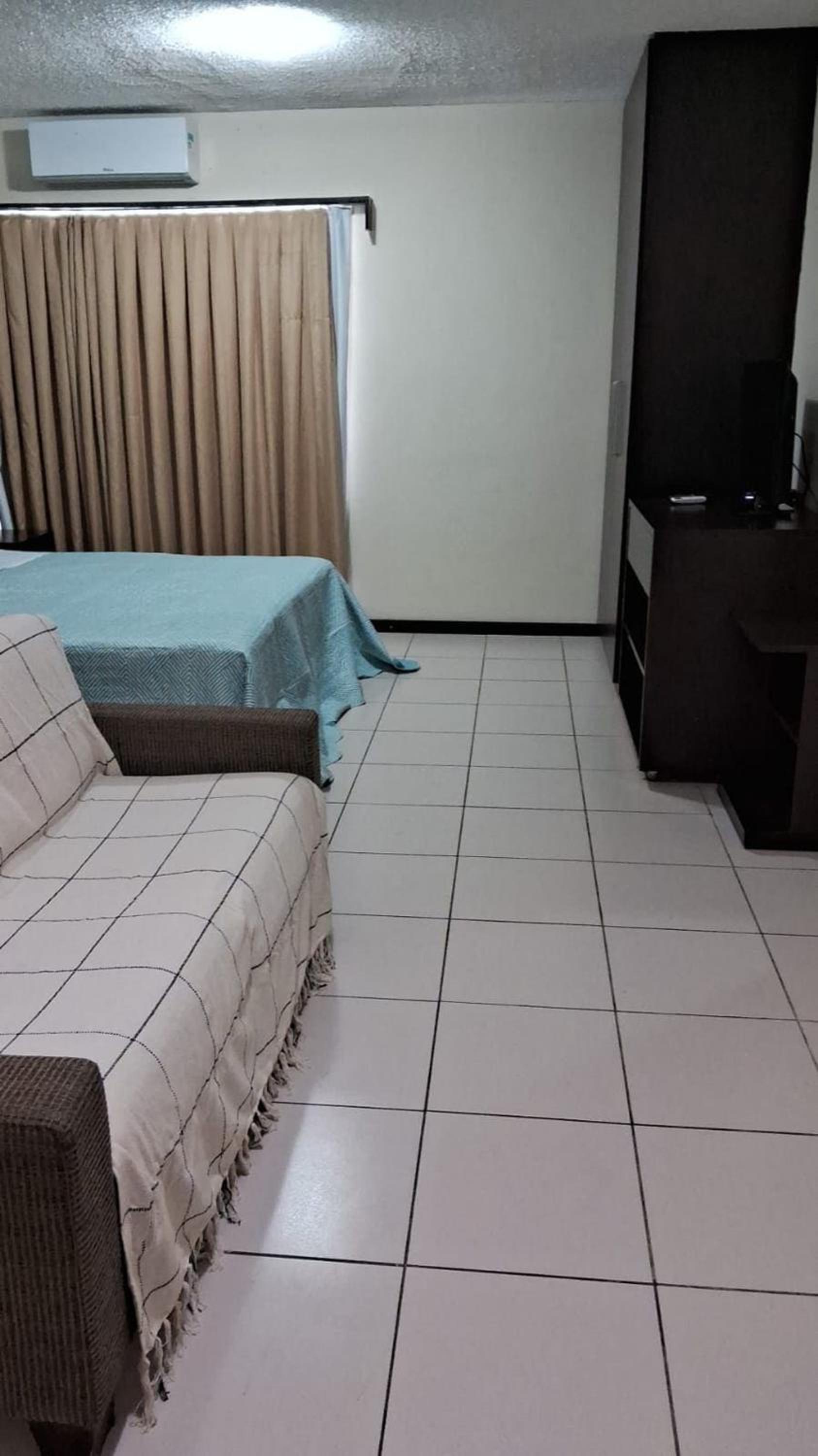 Studio pé na areia, vista, internet e ar