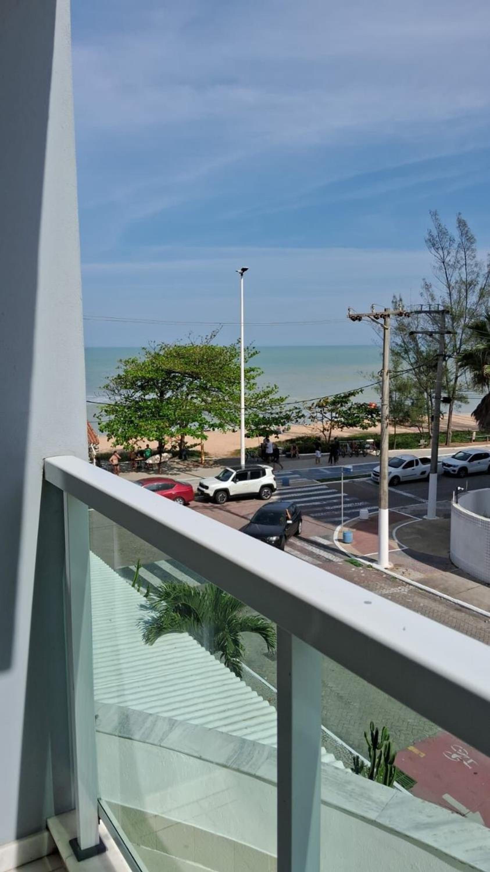 Studio pé na areia, vista, internet e ar