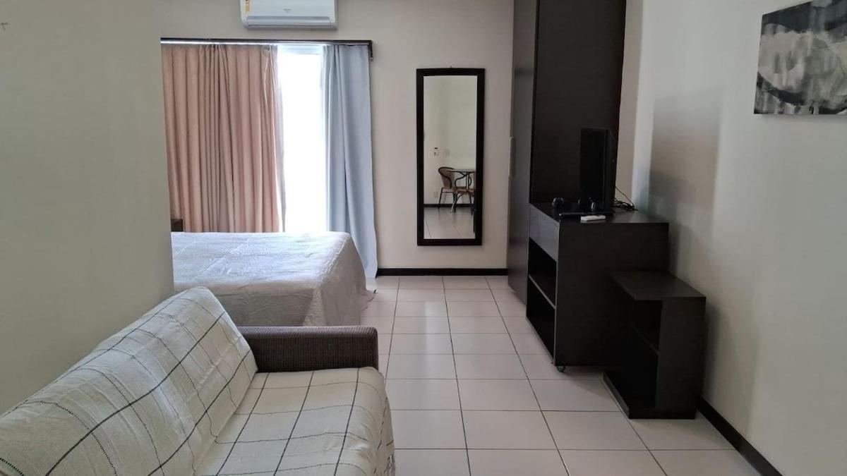 Studio pé na areia, vista, internet e ar
