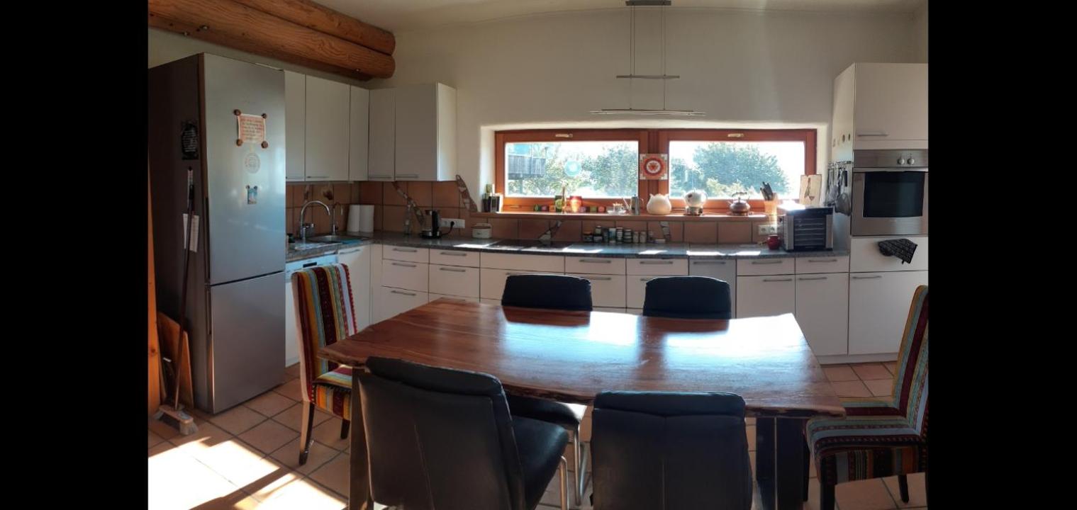 Ferienhaus mit Blick auf den Grimming
