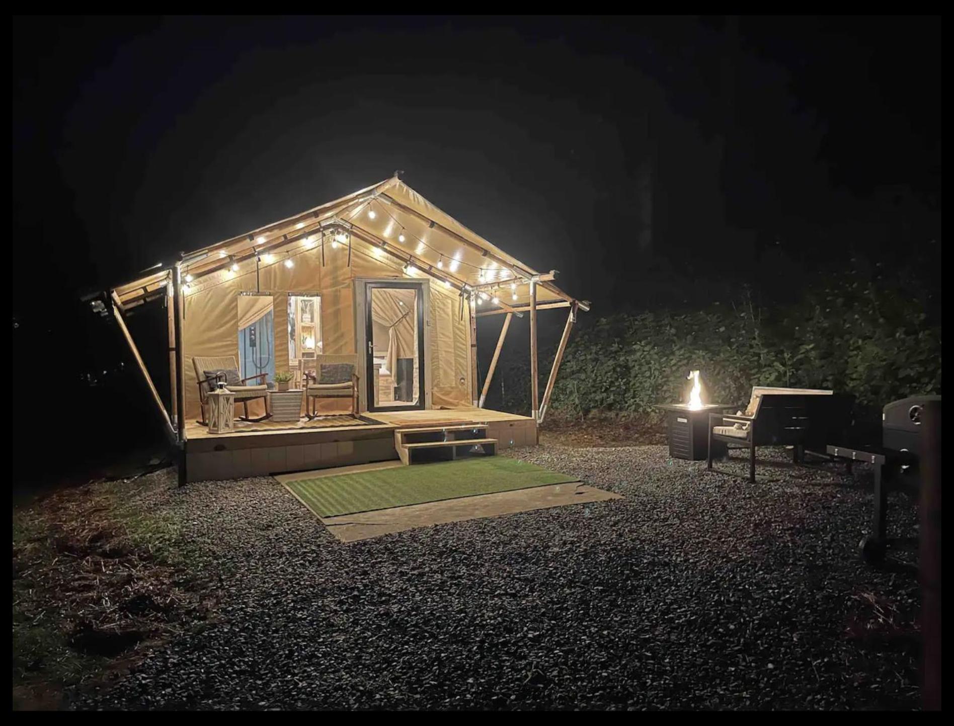 Firefly Season Glamping view 2