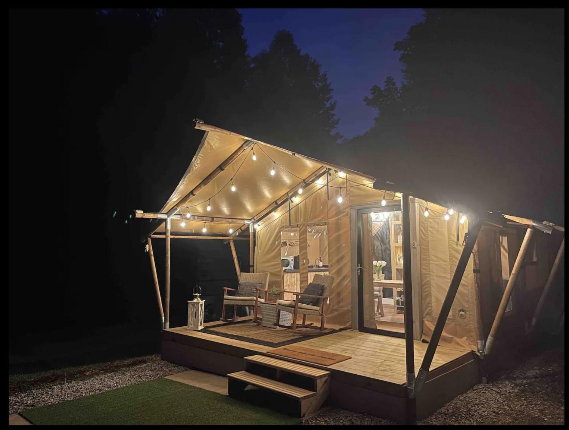 Firefly Season Glamping view 4
