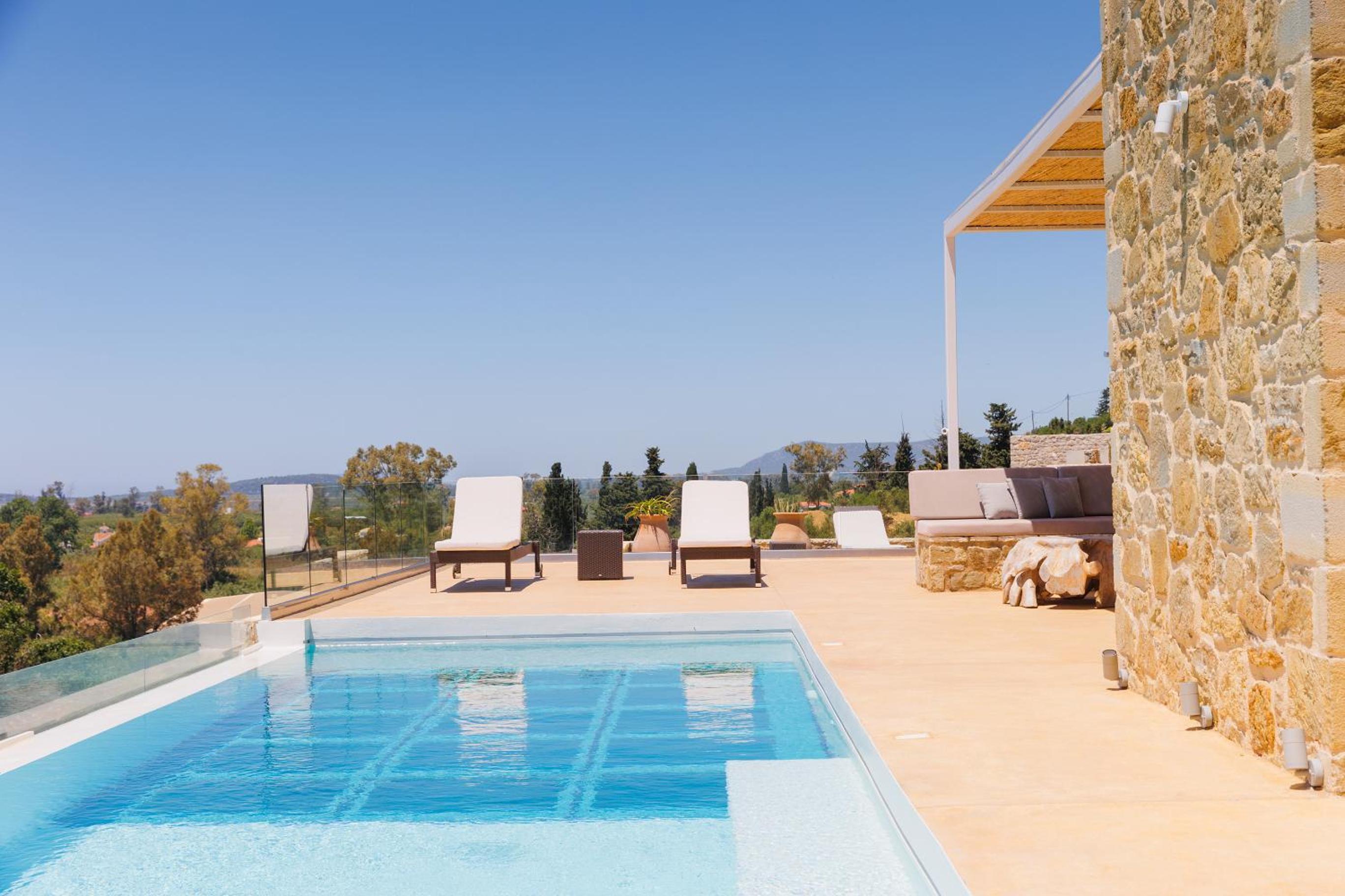 Luxury Villa Gialova Pylos with Private Pool view 5