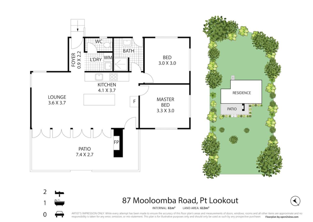 Frogmouth - 87 Mooloomba Road