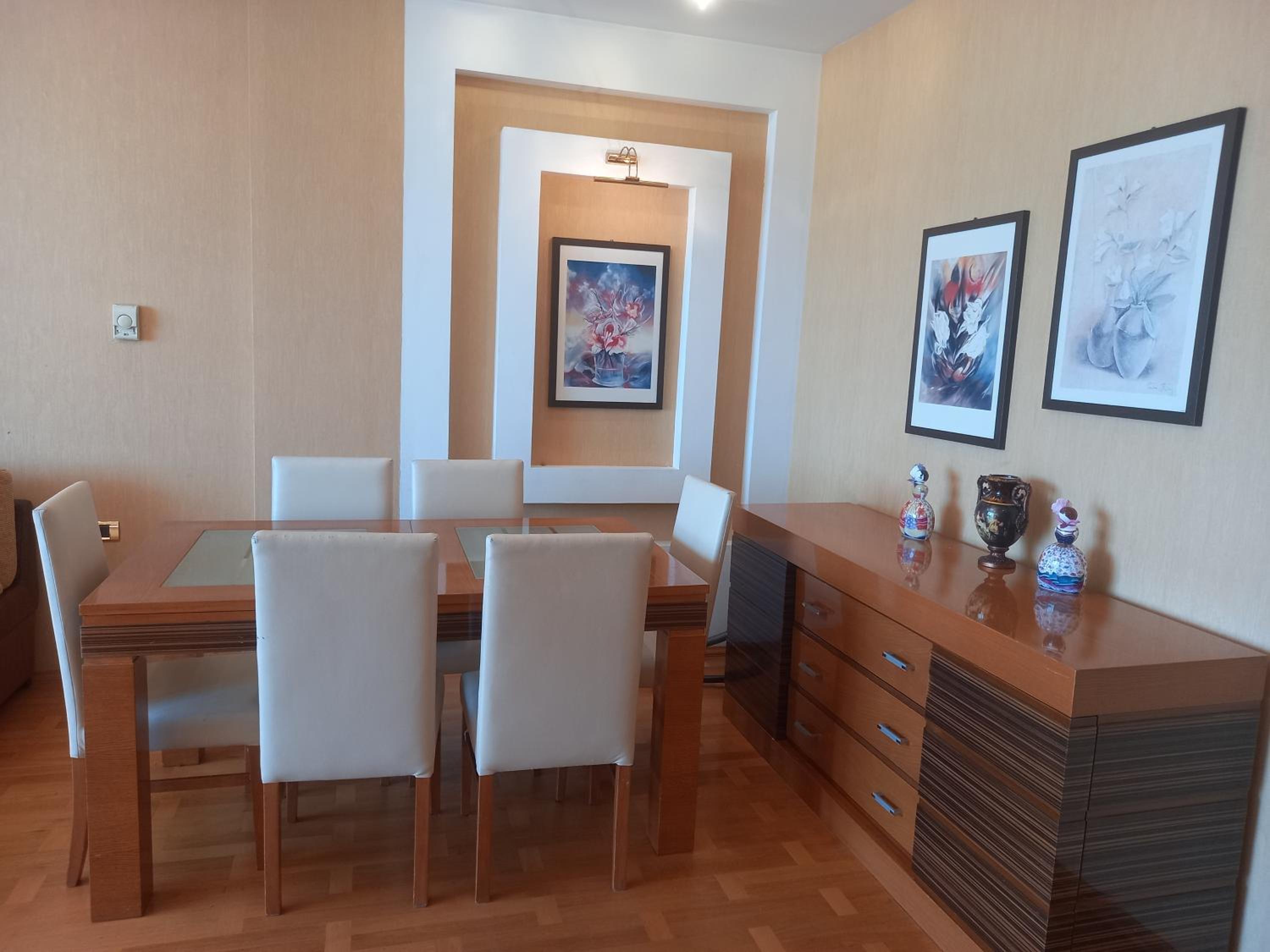 Flame Towers view apartment