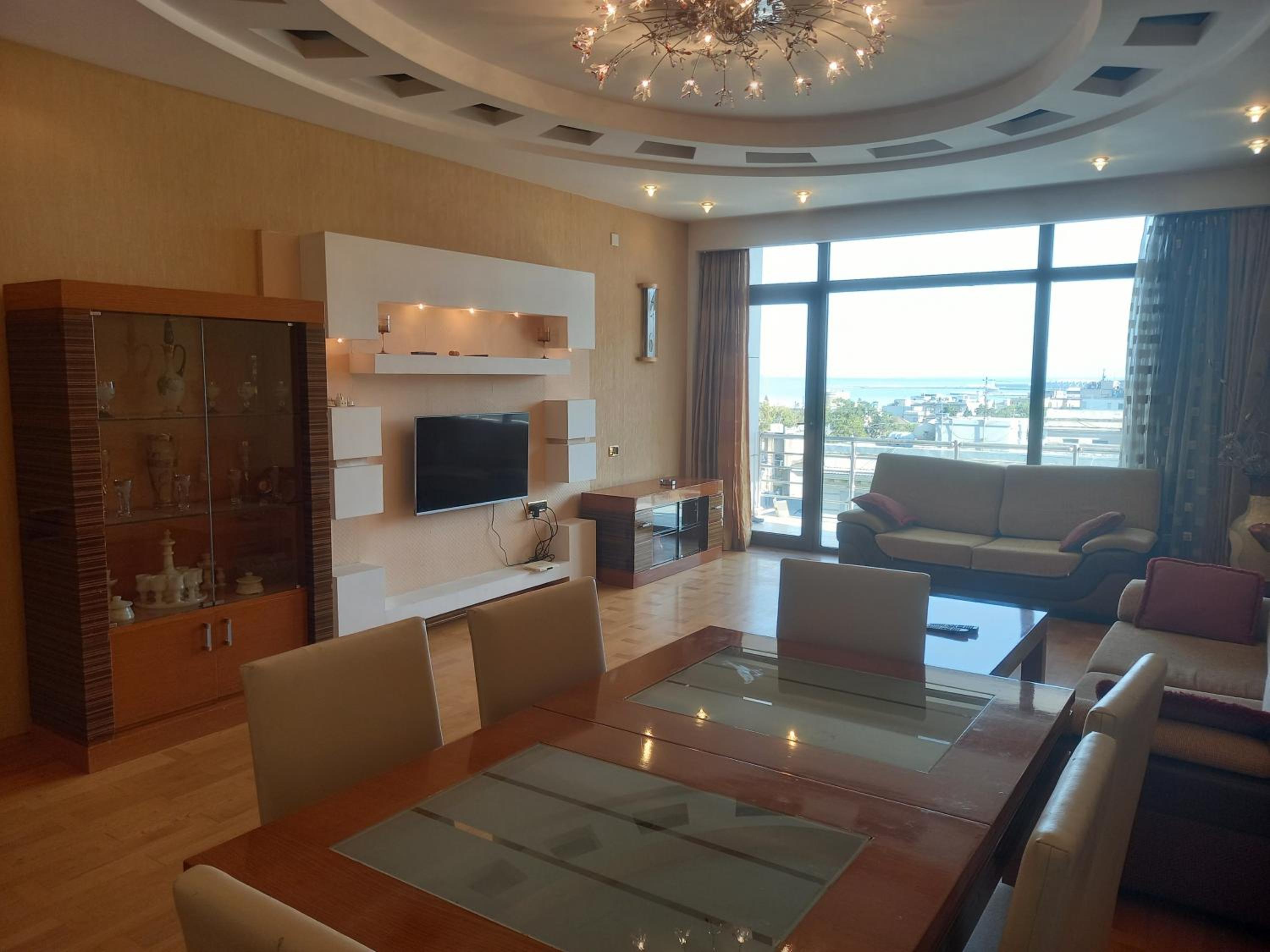 Flame Towers view apartment