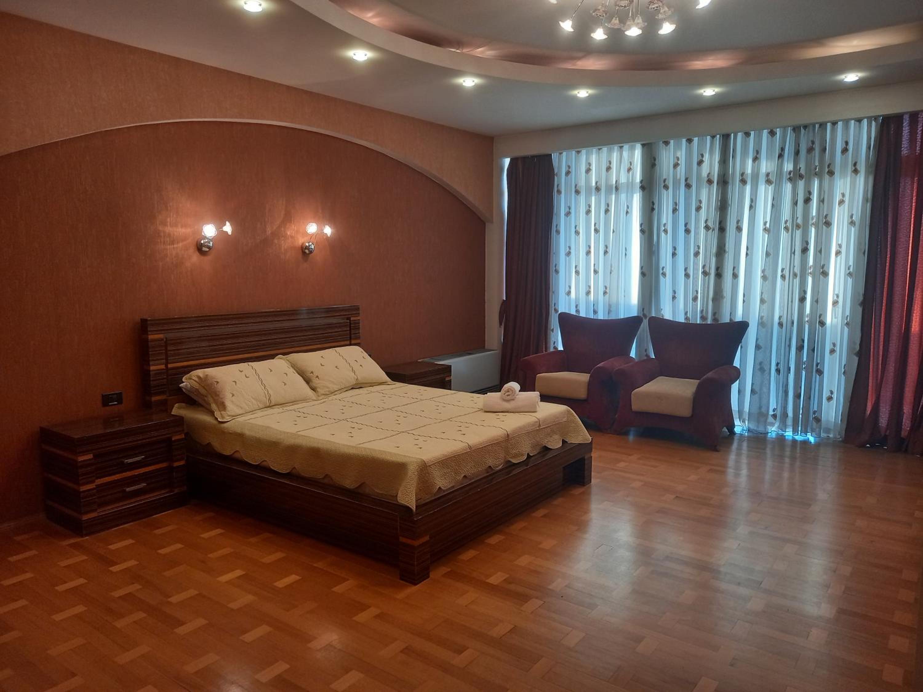 Flame Towers view apartment