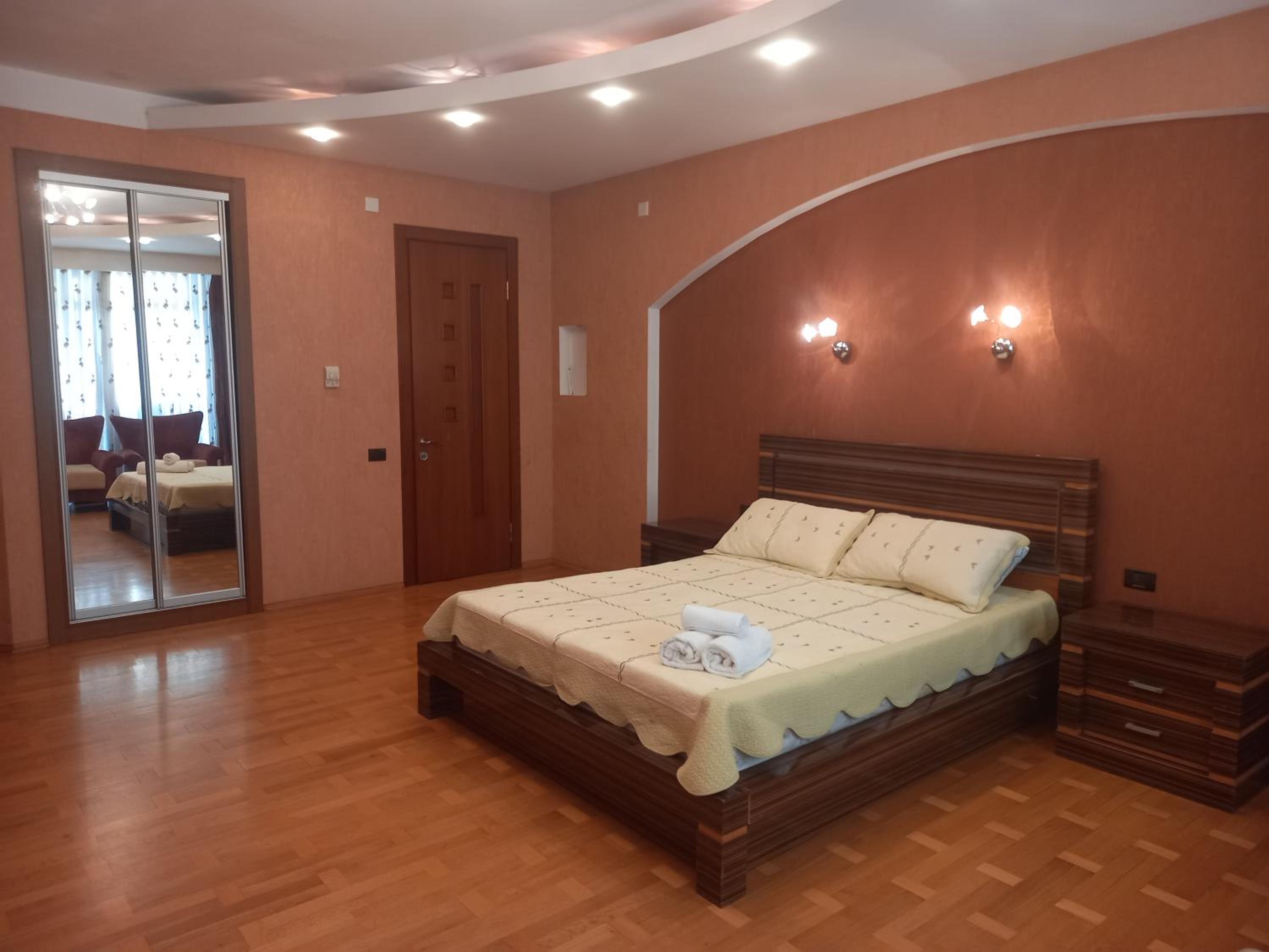 Flame Towers view apartment