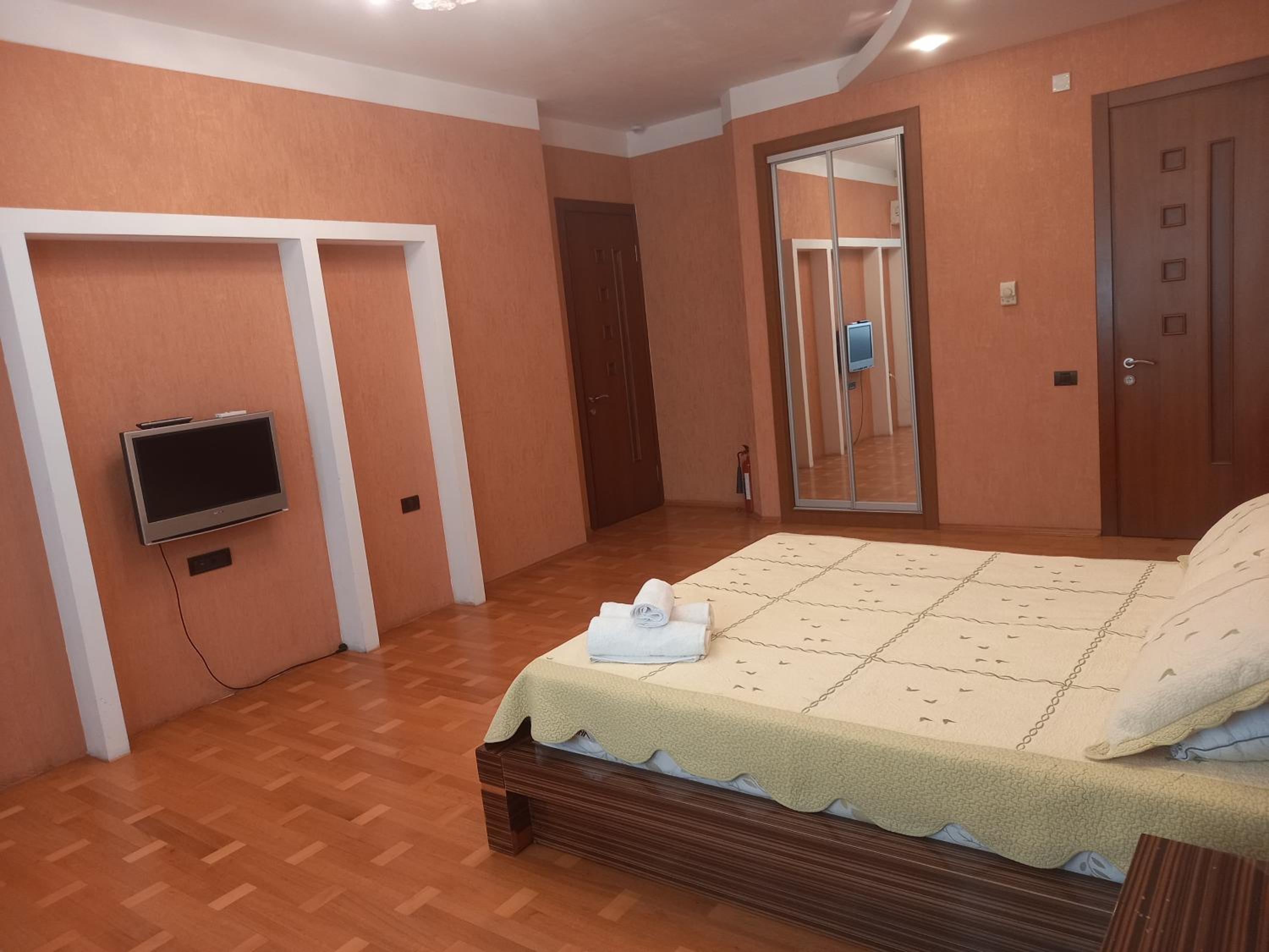 Flame Towers view apartment