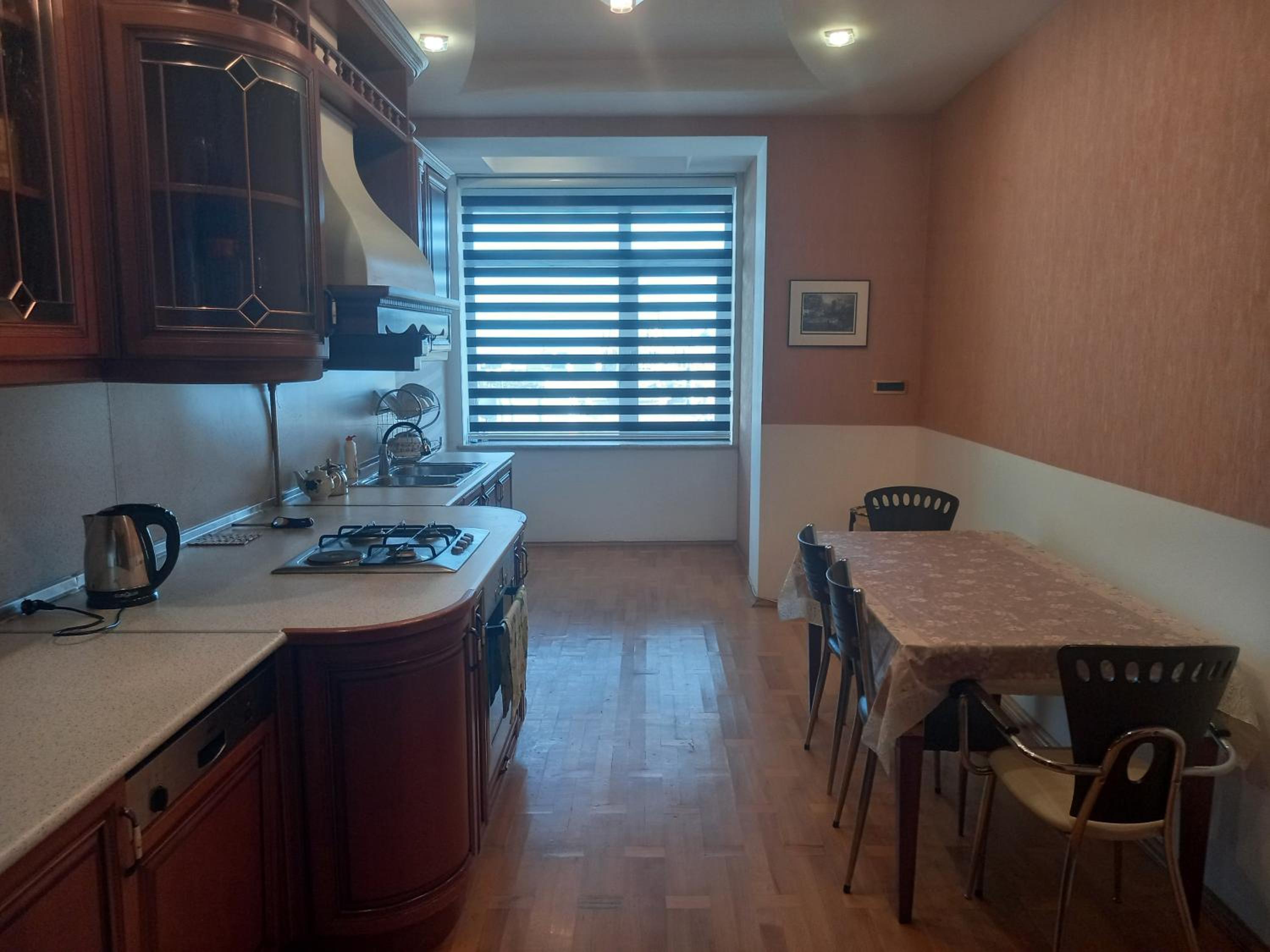Flame Towers view apartment