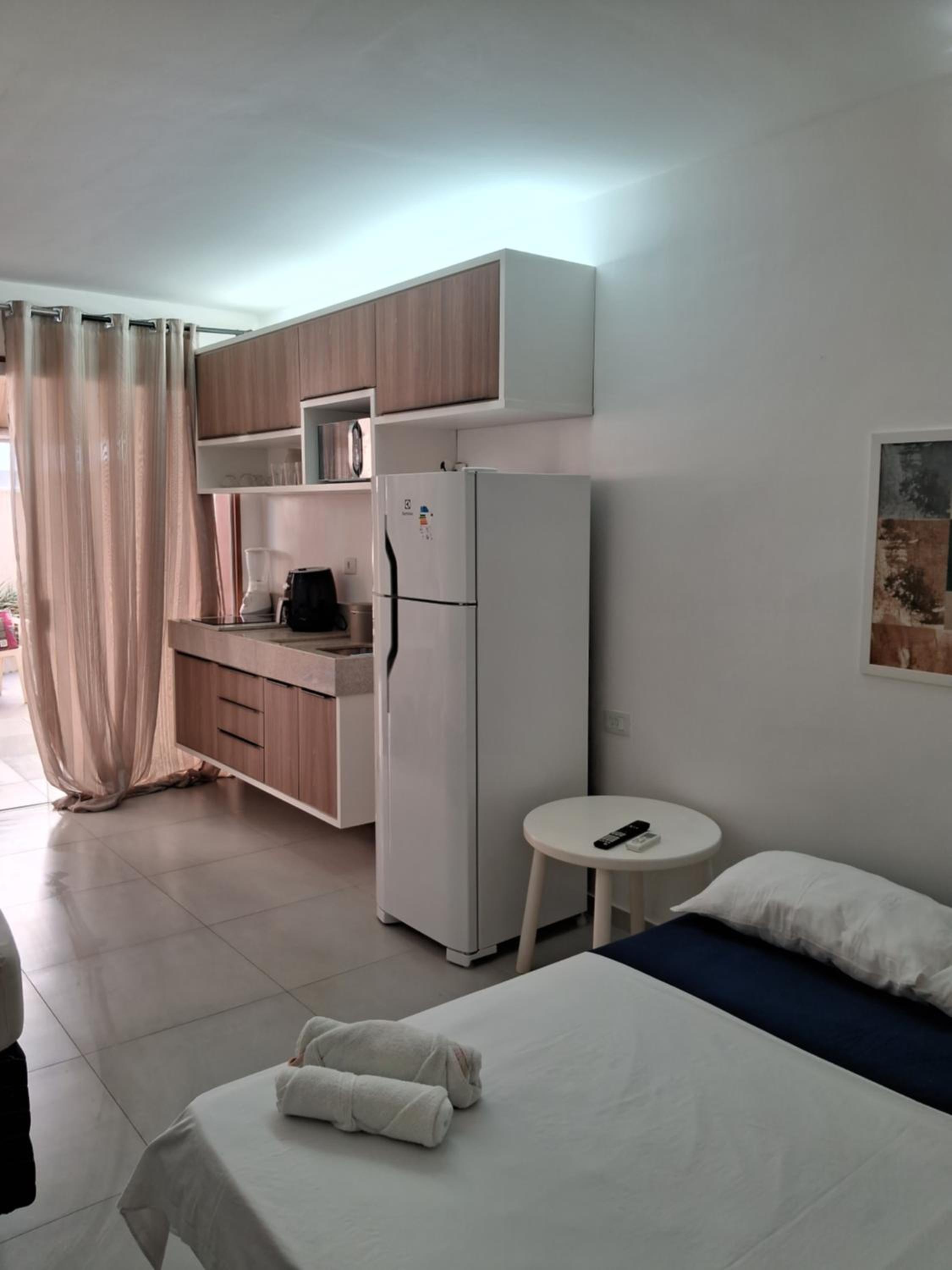 FLAT ENCANTADOR A UM PASSO DA PRAIA