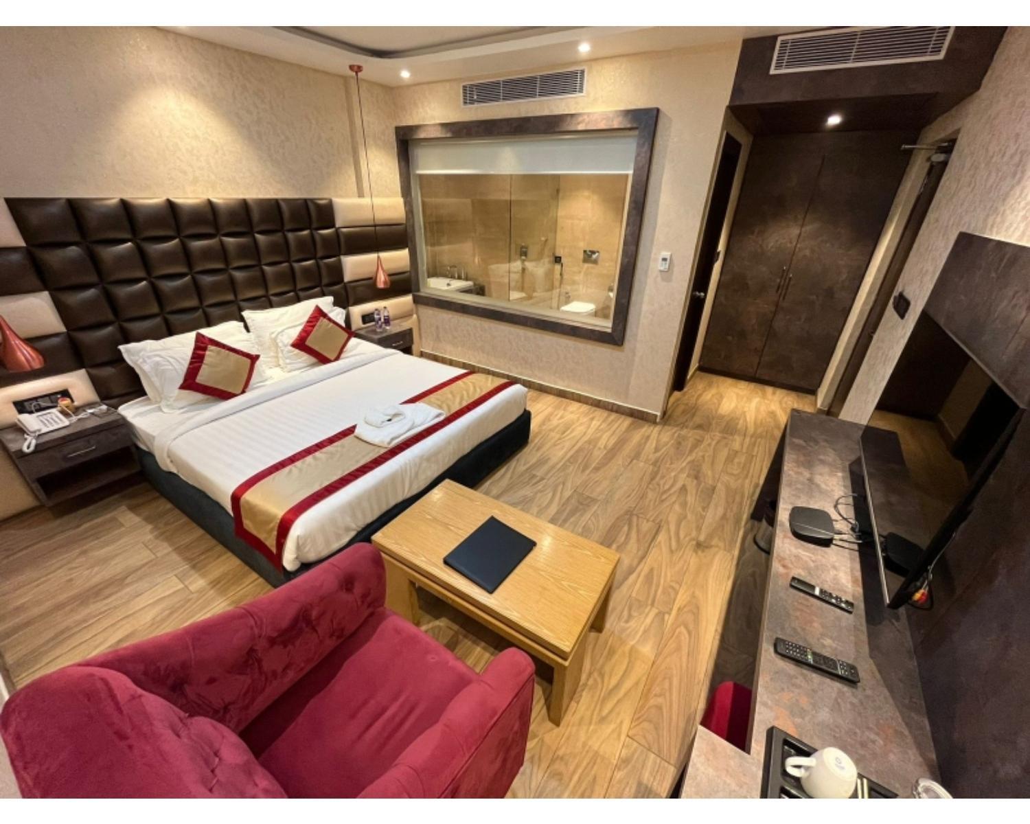 hotel room