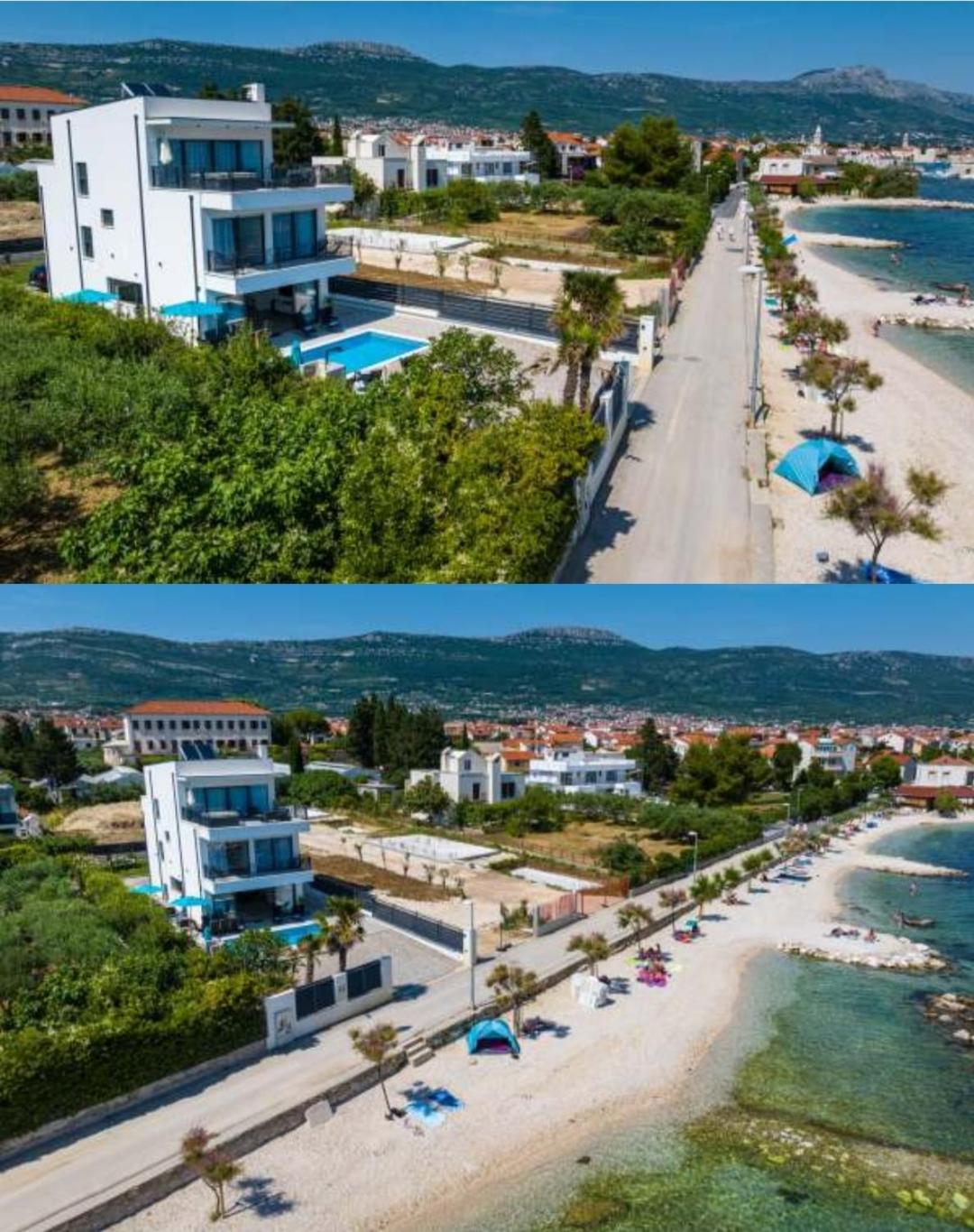 Hotel Beachfront Villa Sol&Mar with heated pool and jacuzzi - Image 1