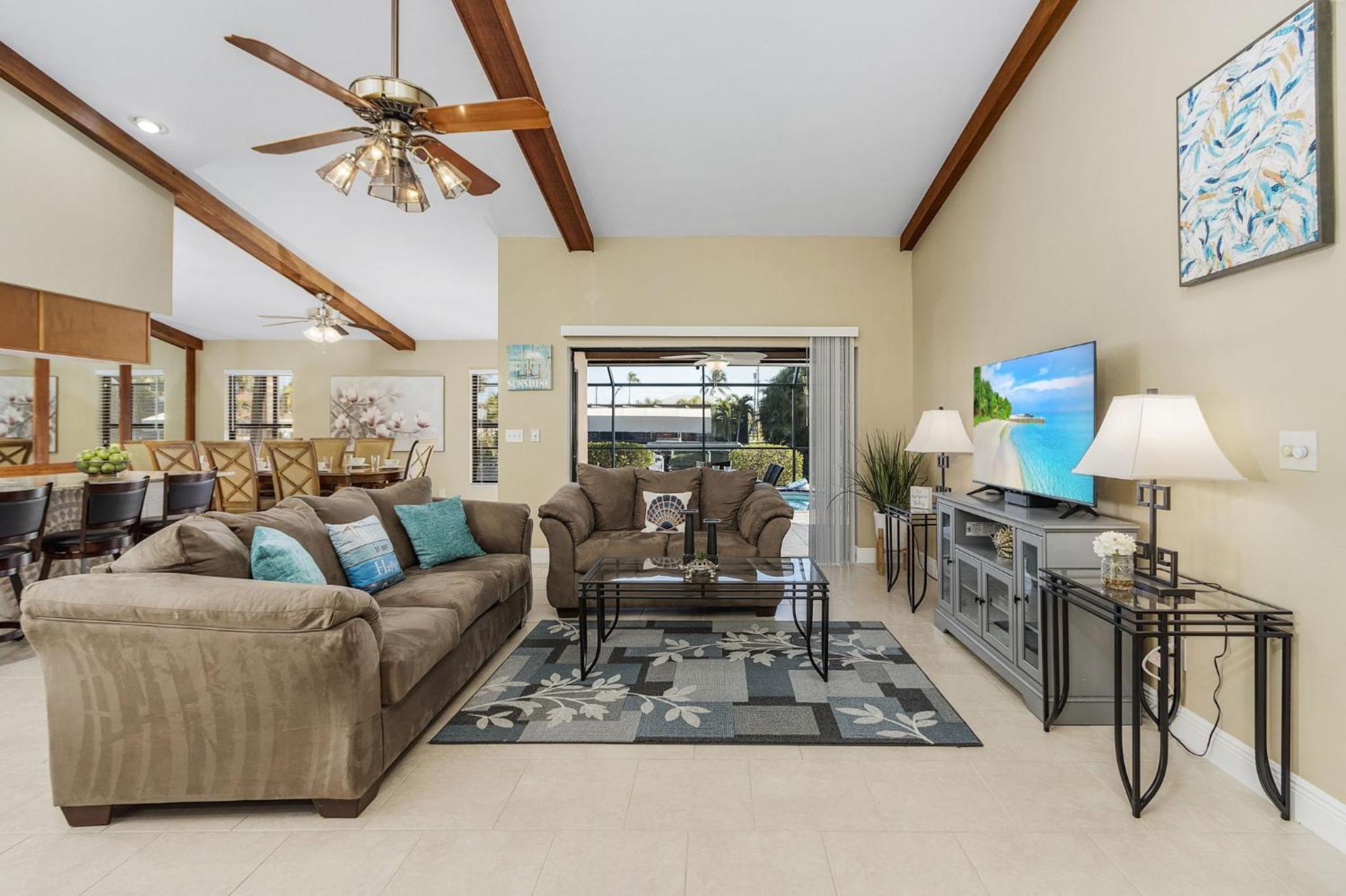 BRAND NEW RENTAL, Heated Pool, DIRECT Gulf access - Villa Bimini Breeze - Roelens Vacations view 4