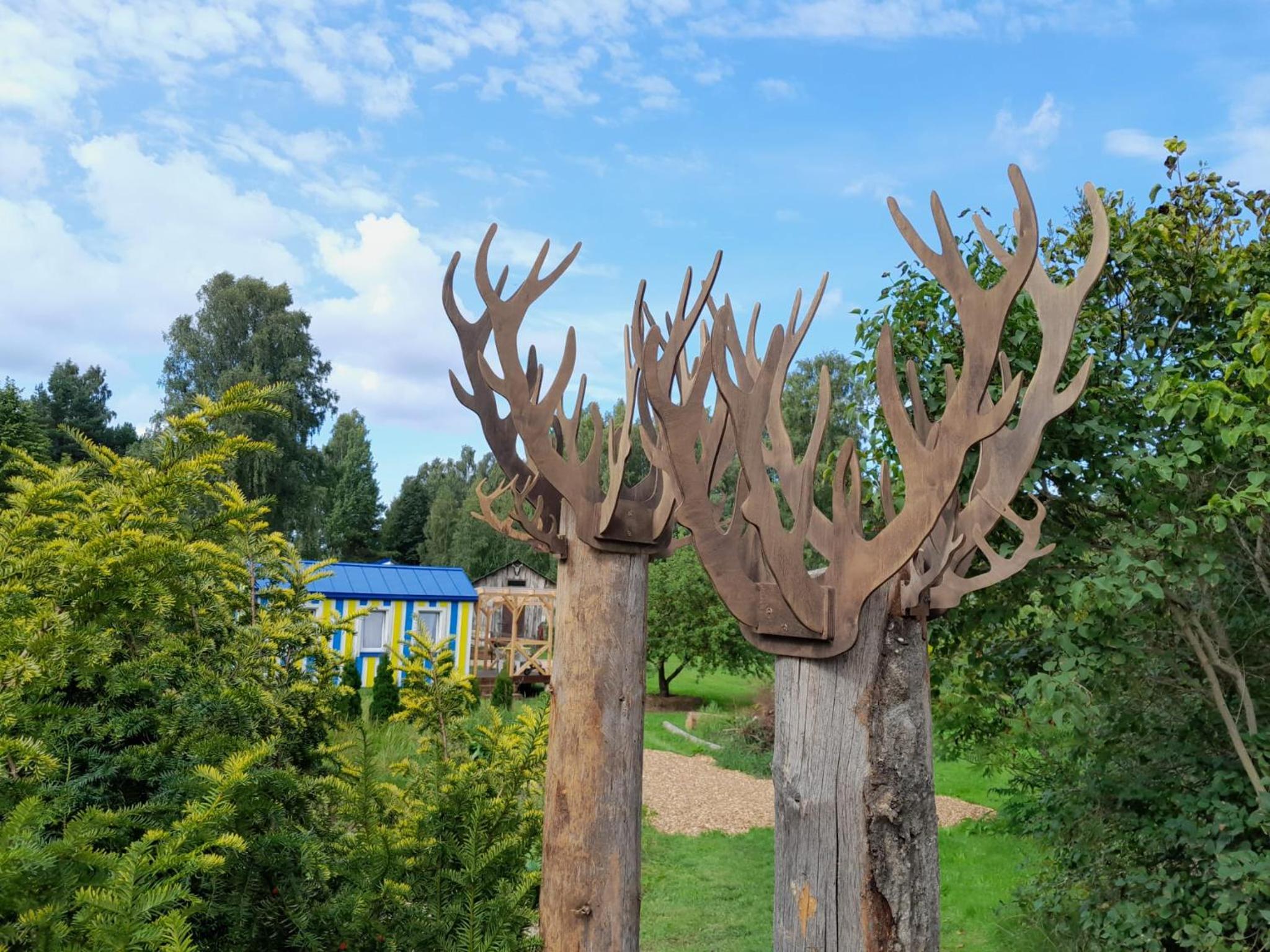 Camping Fluffy Horns - Kempings Pūkainie Ragi