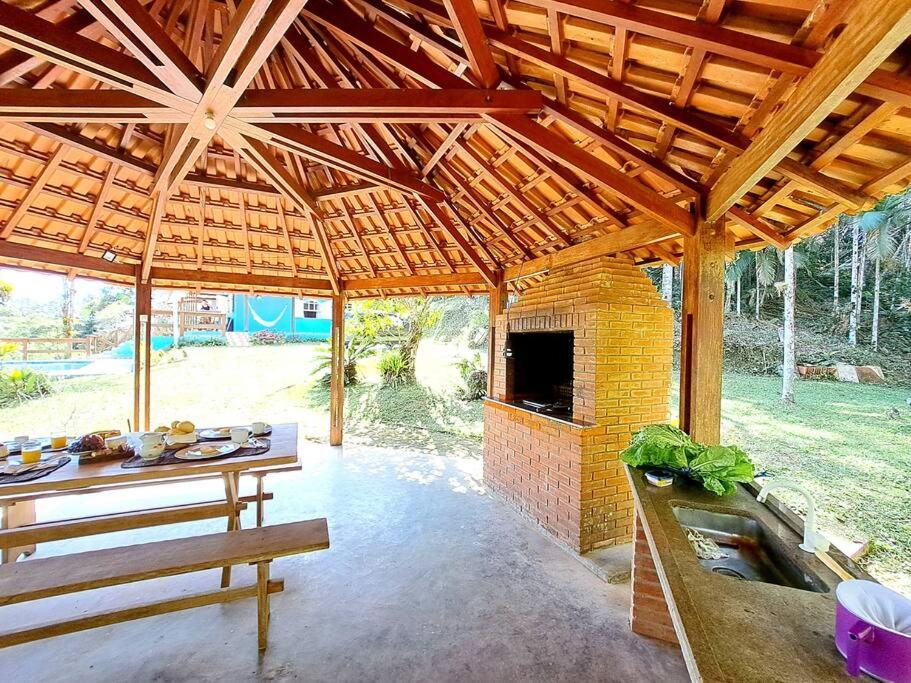 Sítio em Juquitiba com Wi-Fi, Piscina e horta