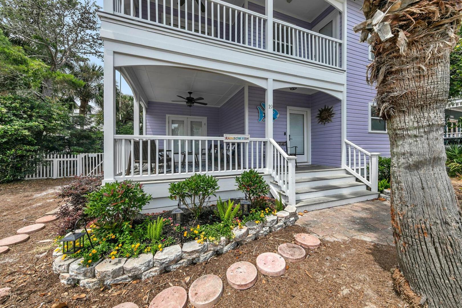Rainbow Fish - 50 Steps To The Beach and Large Private Pool with hot tub view 5