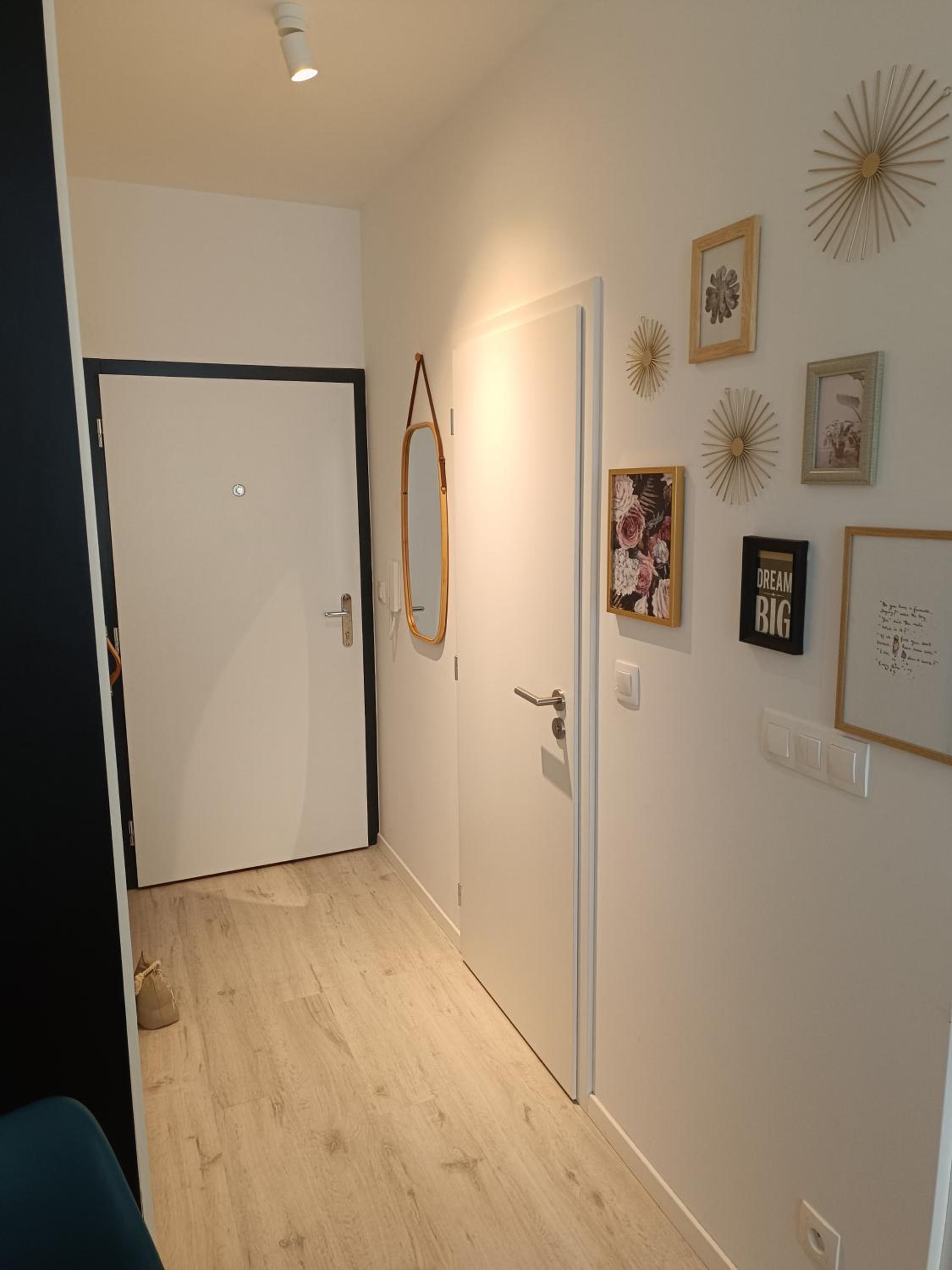Cozy one-room apartment with garage and AC view 2