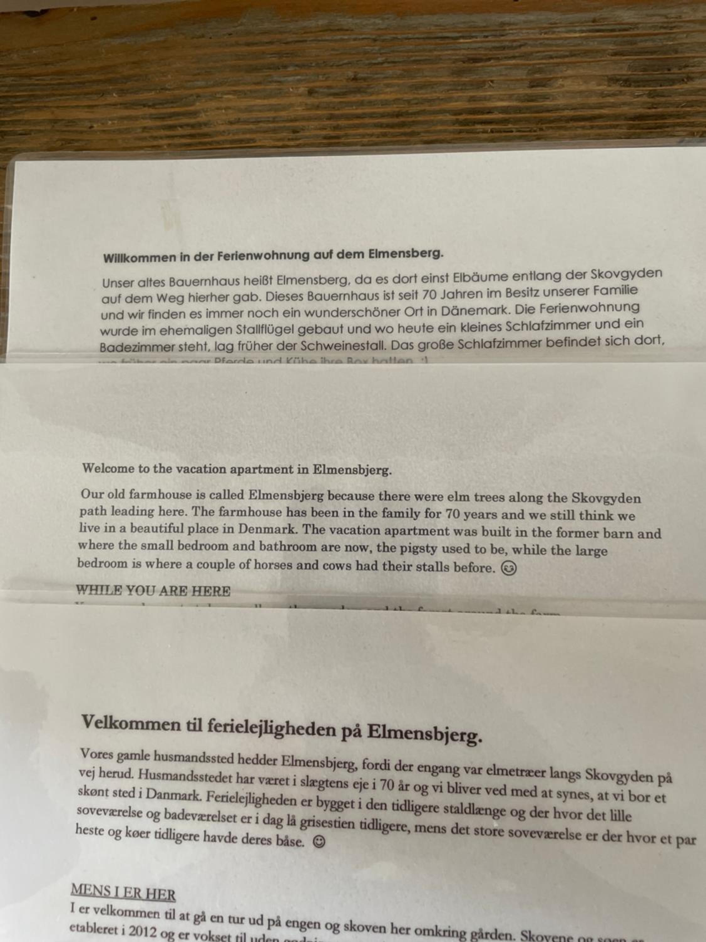 Ferielejlighed på Elmensbjerg