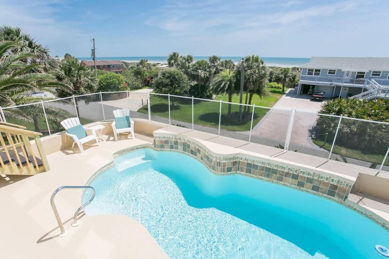 The Sand Castle Heated Pool Atlantic Ocean view 3
