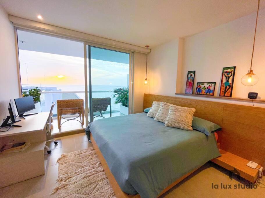 Moderno 3 hab con la mejor Vista en playa dormida Santa Marta
