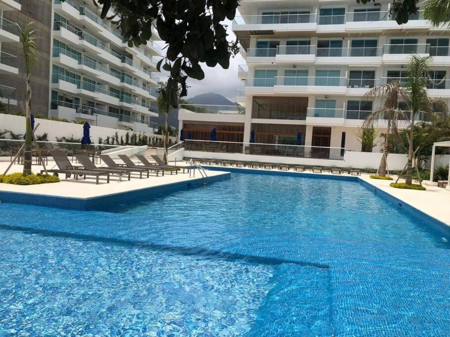 Moderno 3 hab con la mejor Vista en playa dormida Santa Marta