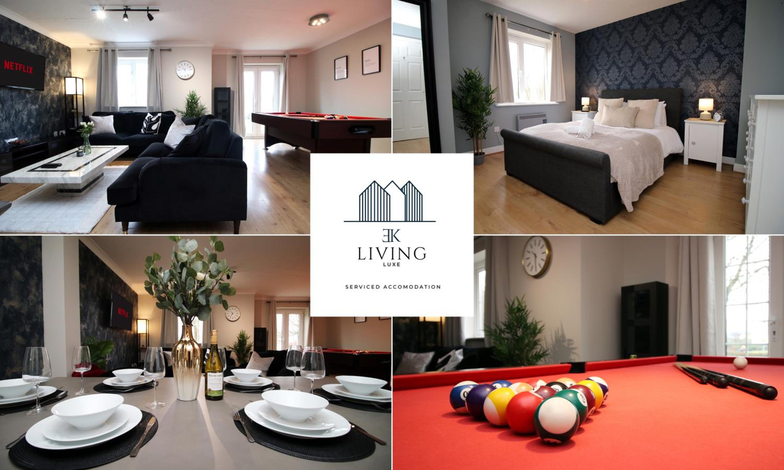 Spacious 3 Bedroom Duplex Apartment On Cardiff Bay - Free Private Parking - By EKLIVING LUXE view 3