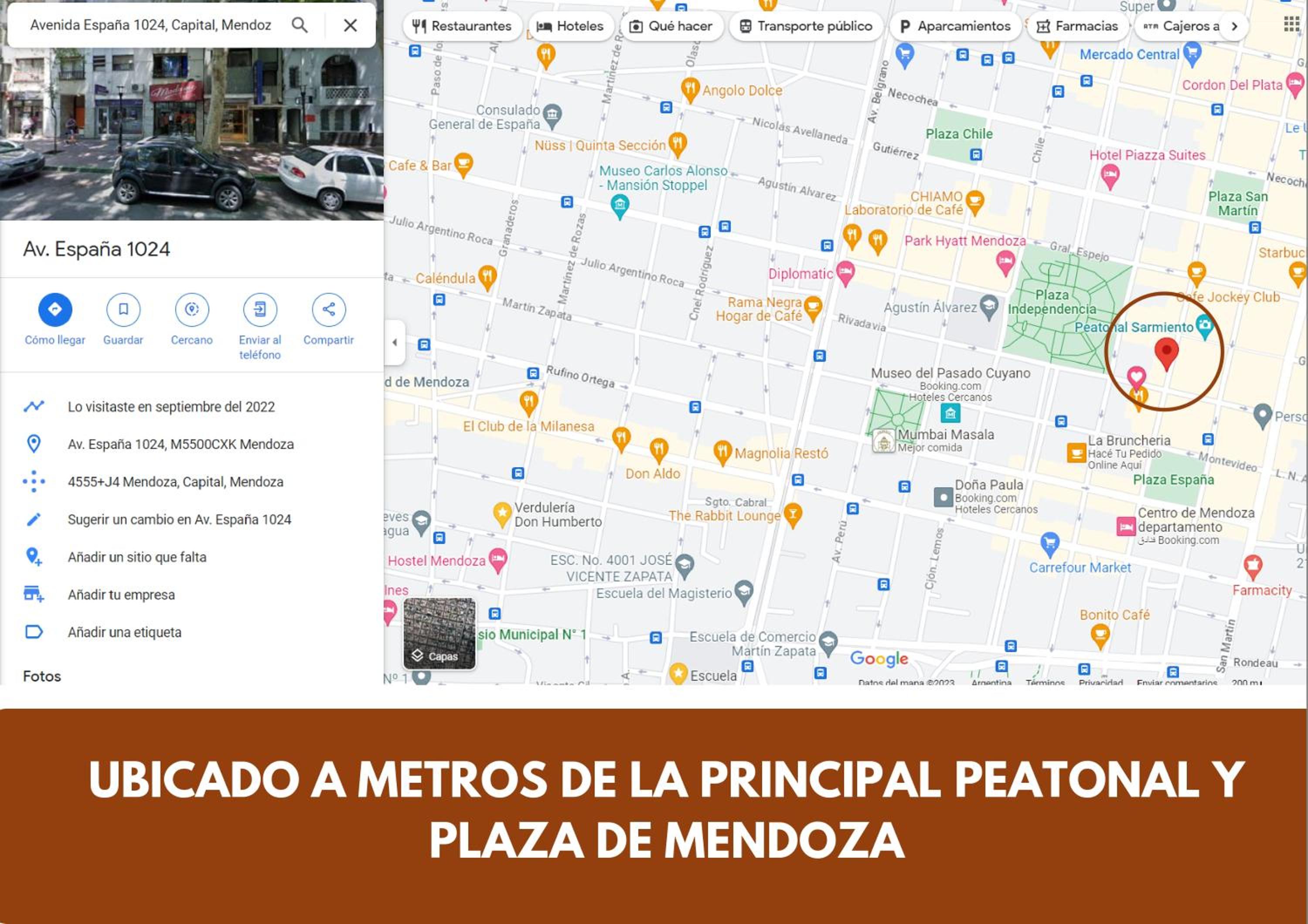 TU CASA EN ESPAÑA Y PEATONAL - COCHERA PRIVADA INCLUIDA - Microcentro