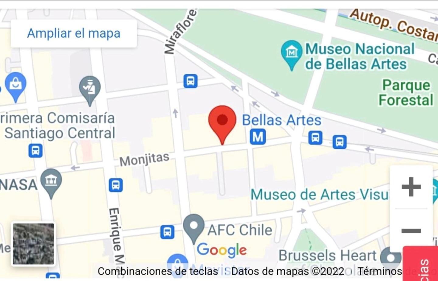 Departamento Centro Santiago con piscina y climatizador