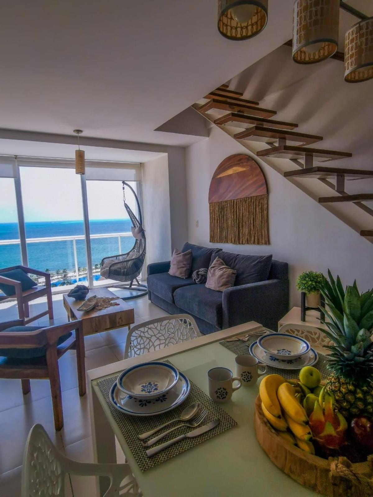 Pent House amazing View beachfront CANCUN