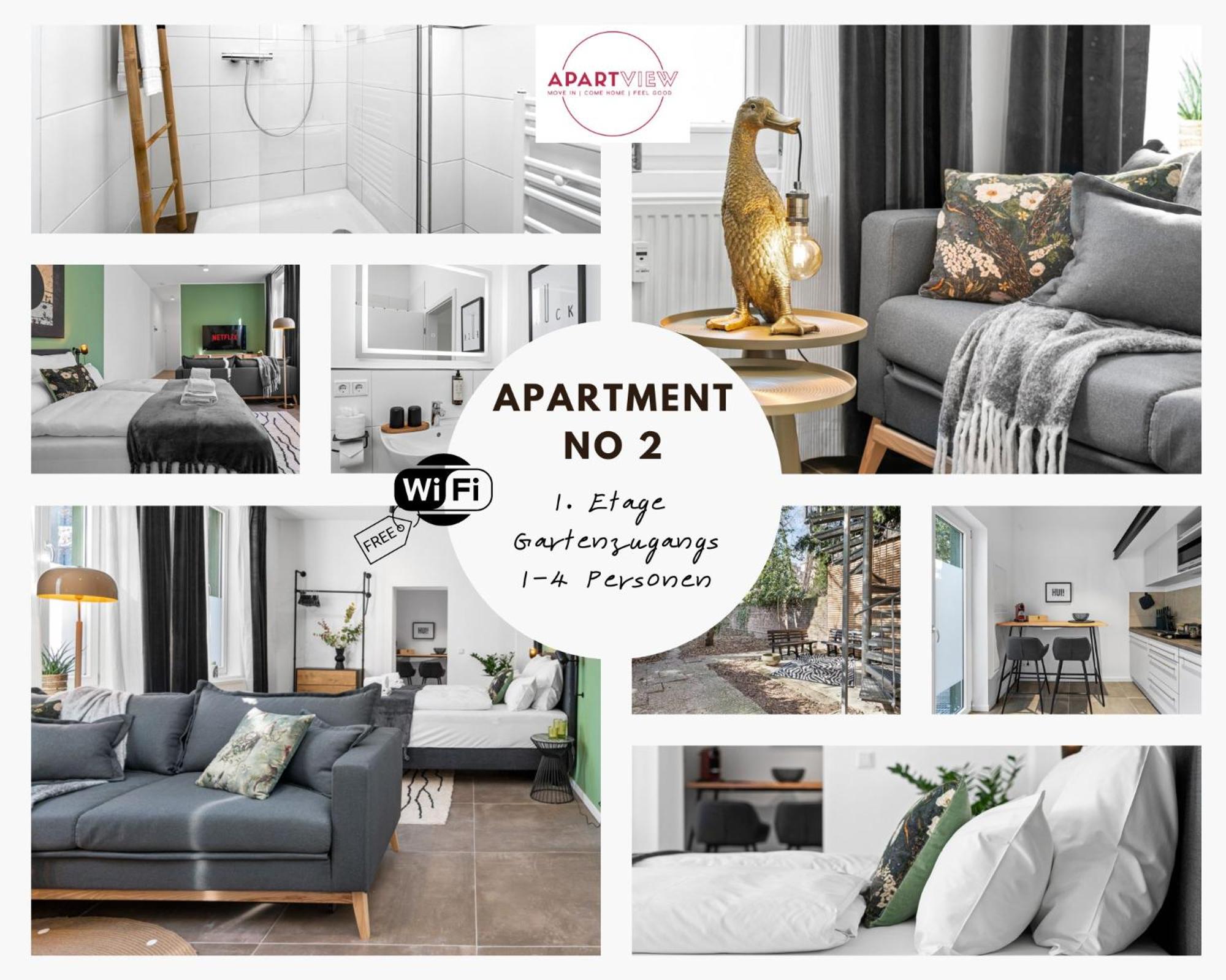 APARTVIEW Apartments Krefeld - WLAN - Zentral - ruhig