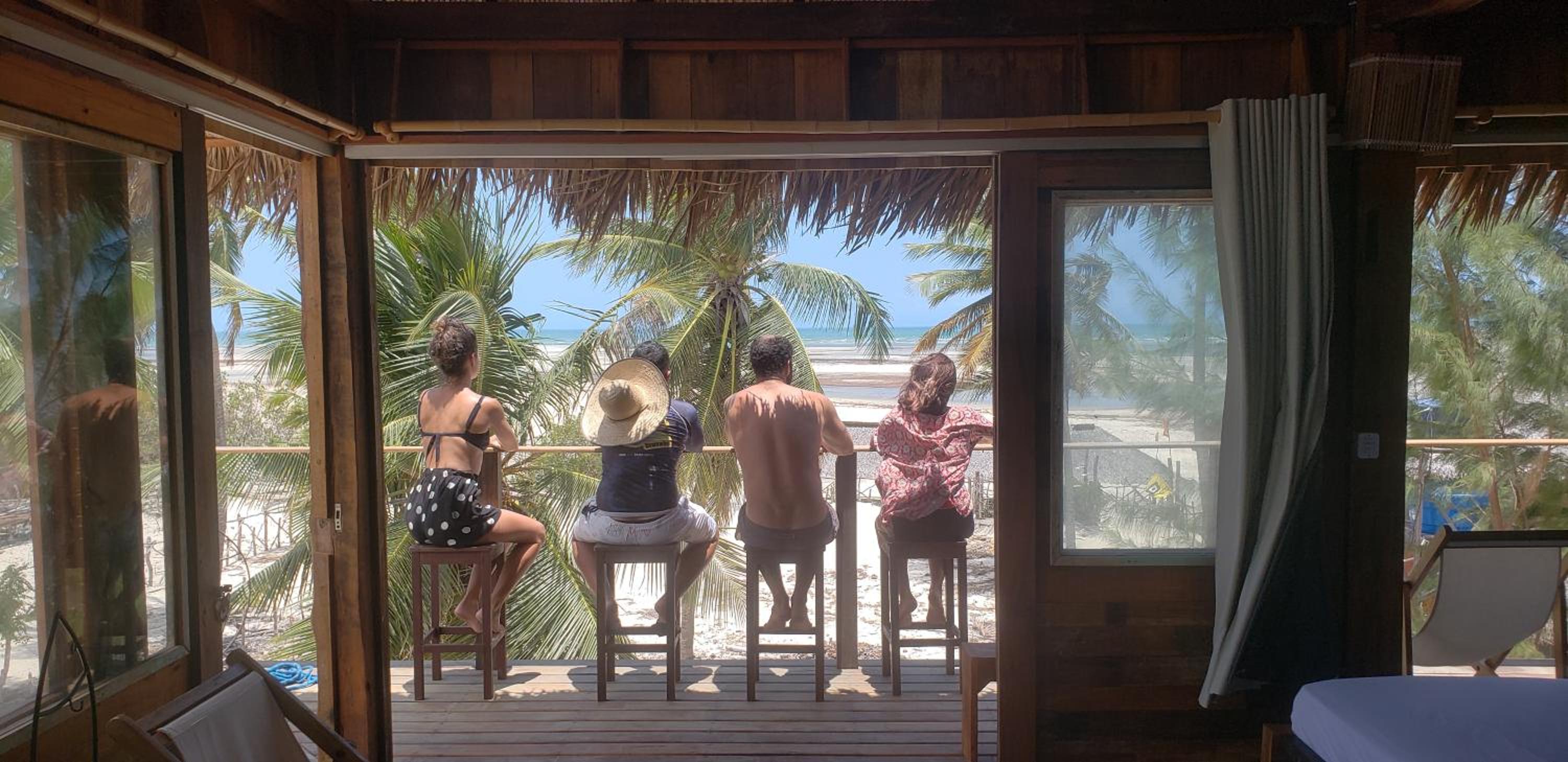 Divino Tatajuba eco-bungalow, beach kite front, amazing view!