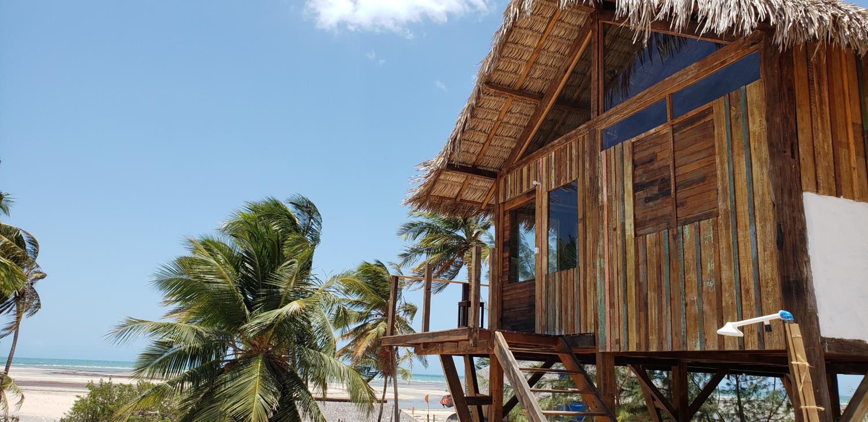 Divino Tatajuba eco-bungalow, beach kite front, amazing view!