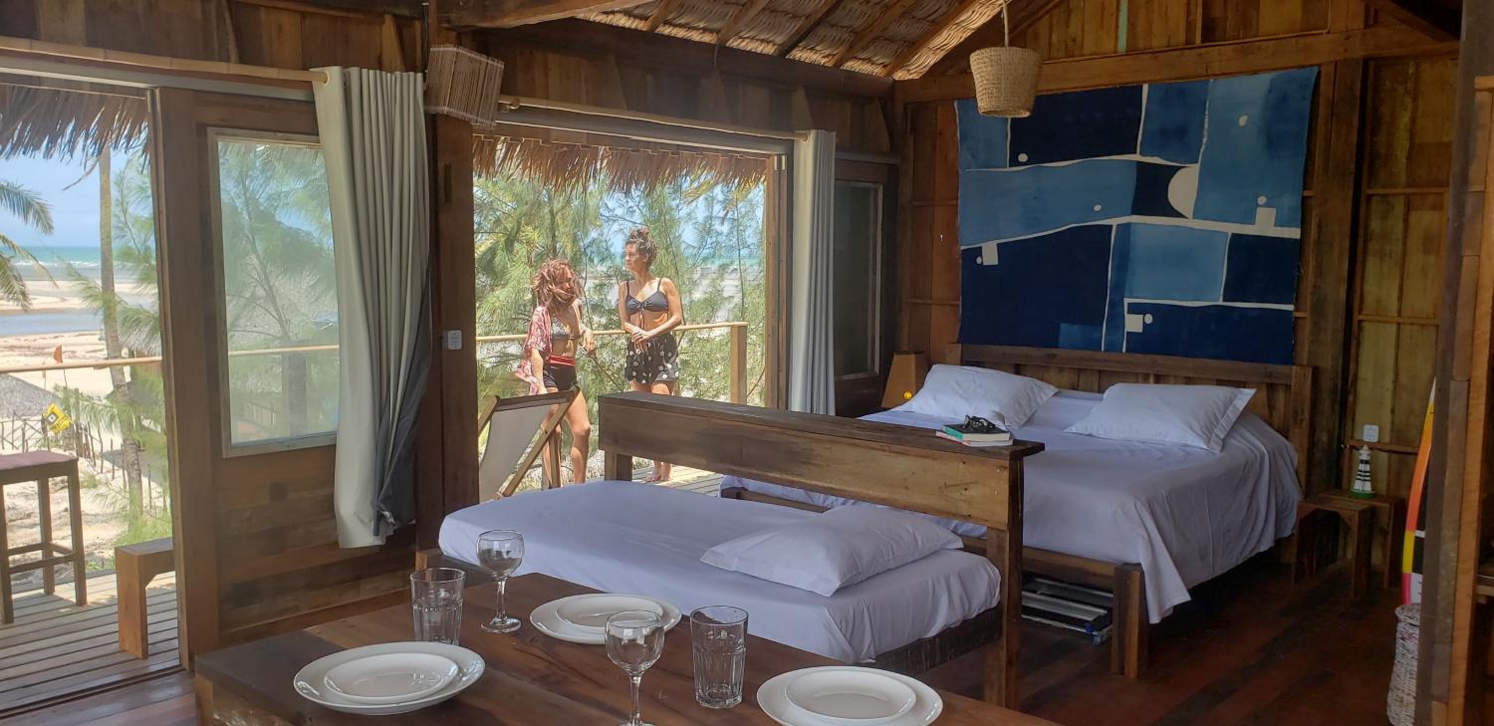 Divino Tatajuba eco-bungalow, beach kite front, amazing view!