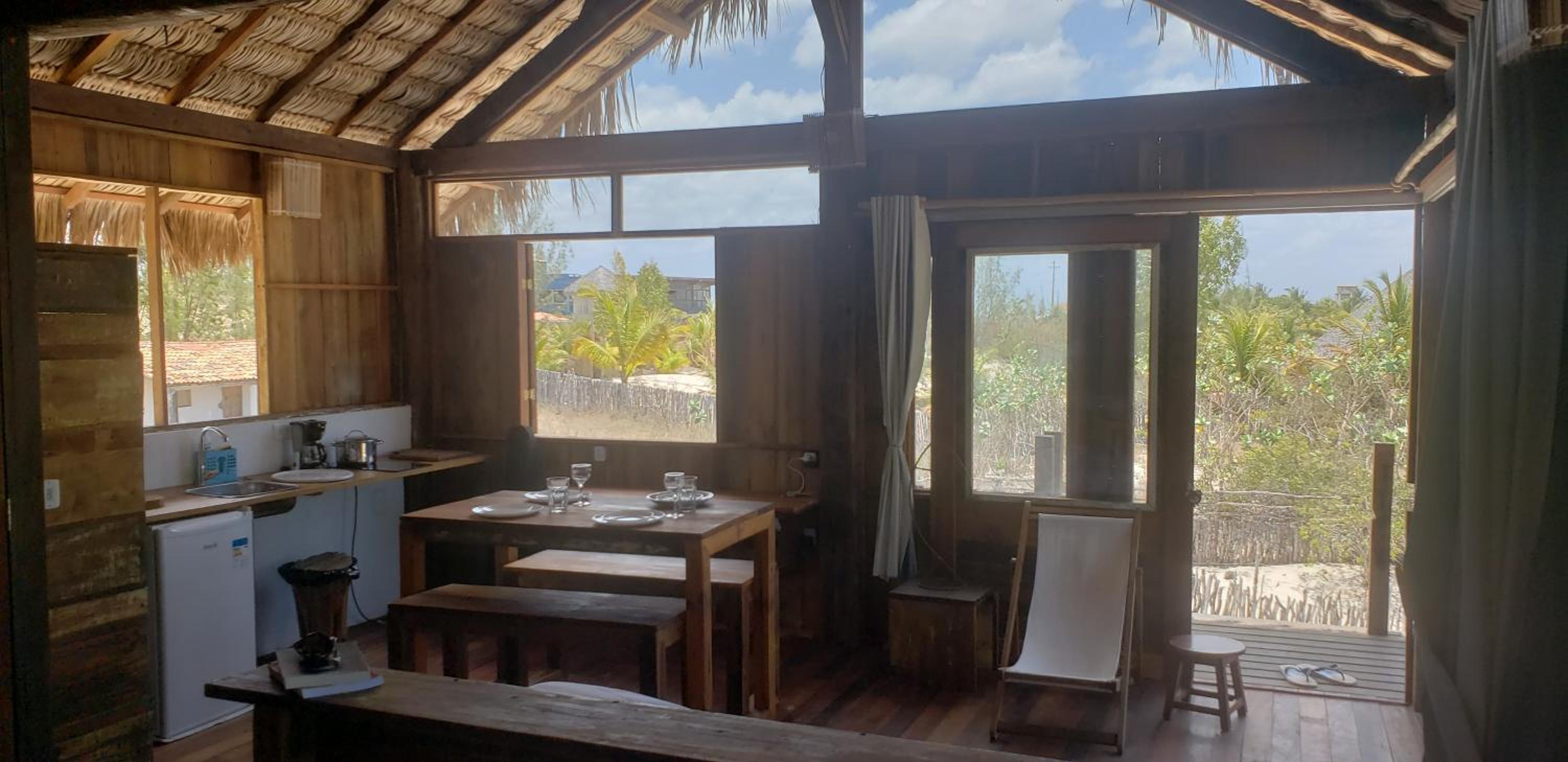 Divino Tatajuba eco-bungalow, beach kite front, amazing view!