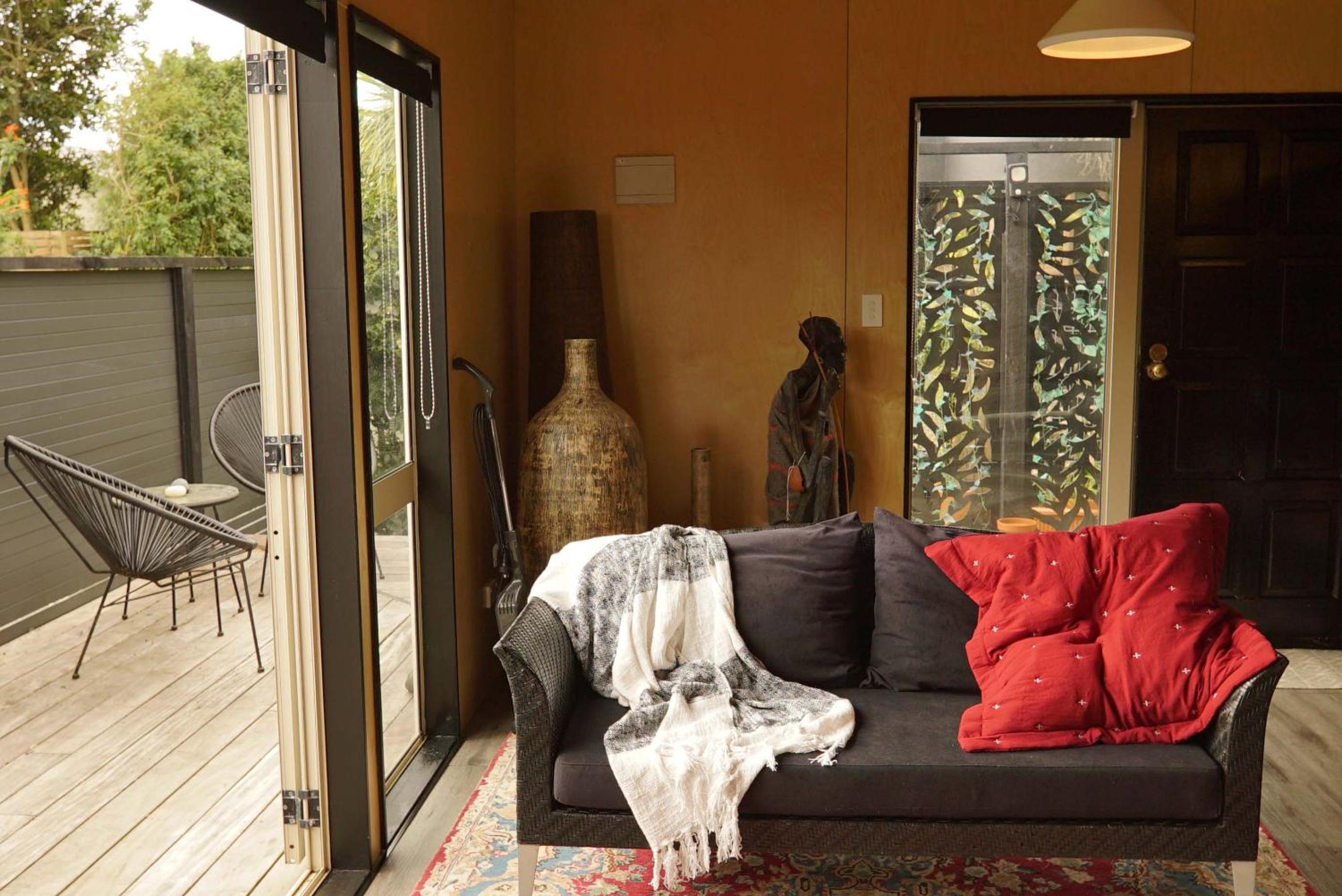 Container Cottage Auckland Airport view 3