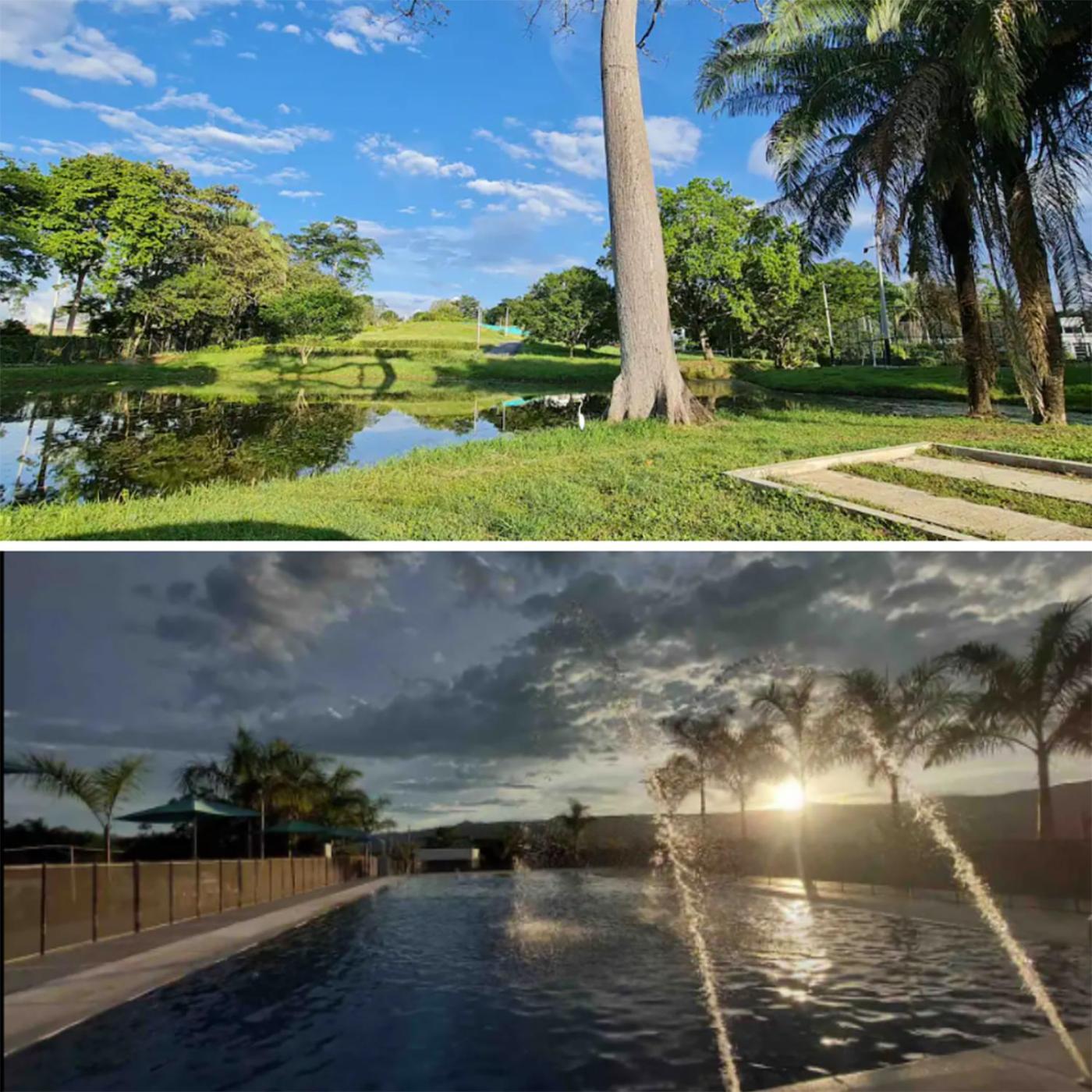 Hermosa casa vacacional en Condominio campestre con baño turco