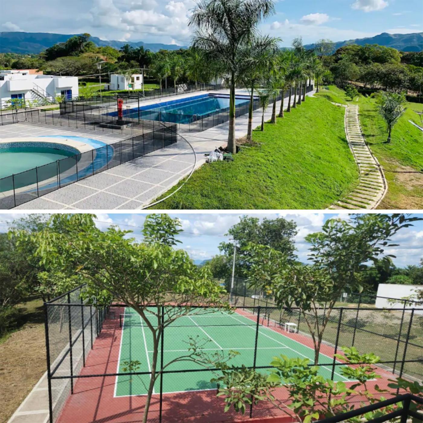 Hermosa casa vacacional en Condominio campestre con baño turco