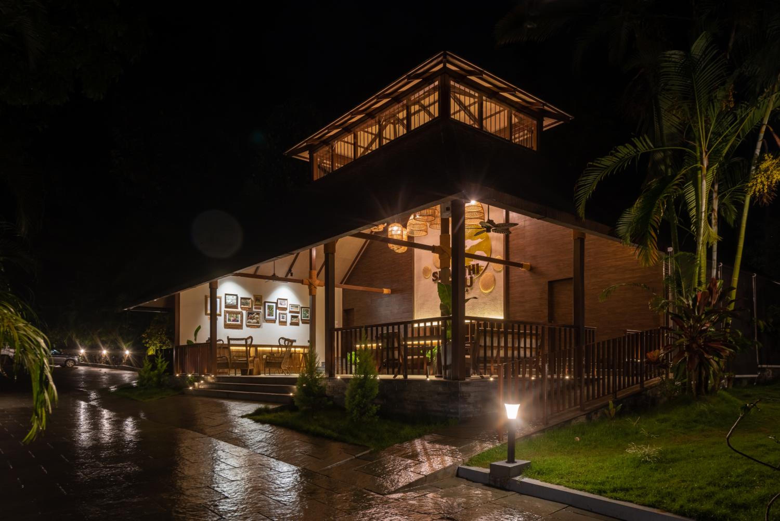 Shanthi Kunnj Riverside Exotica Chikmagalur view 2
