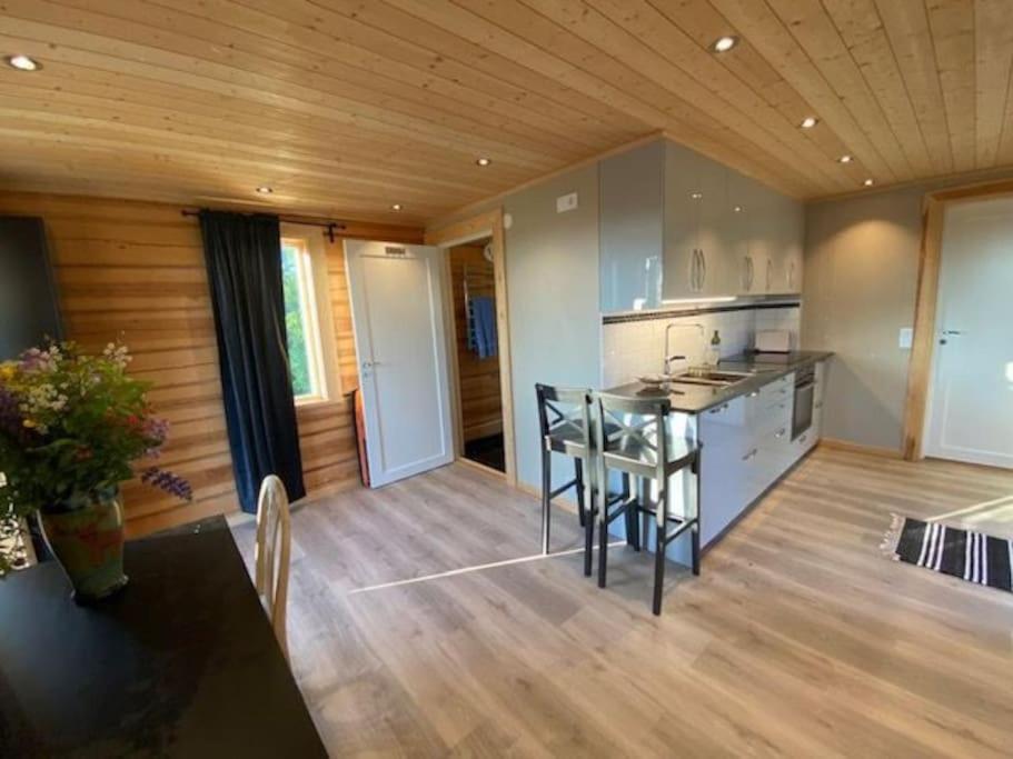 UTSIKTEN -exklusivt nybyggt timmerhus -Plintsberg. view 5