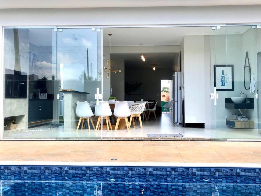 Casa dos sonhos, relaxar Ninho Verde 1 com Piscina
