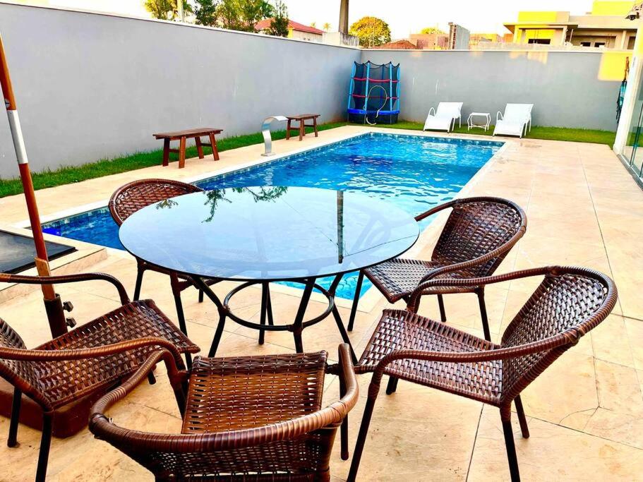 Casa dos sonhos, relaxar Ninho Verde 1 com Piscina